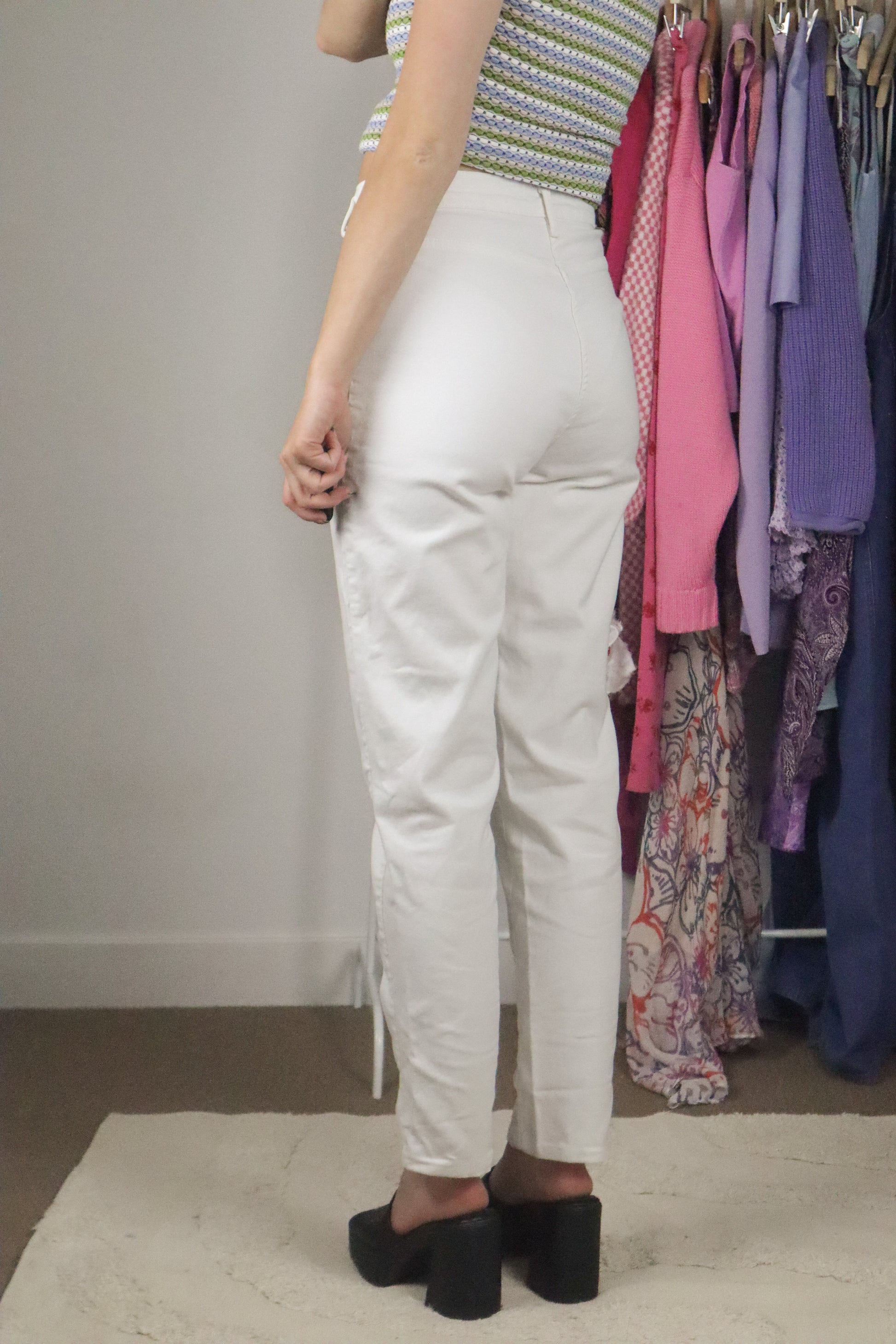 Made in Canada x Vintage x White Pants (S)