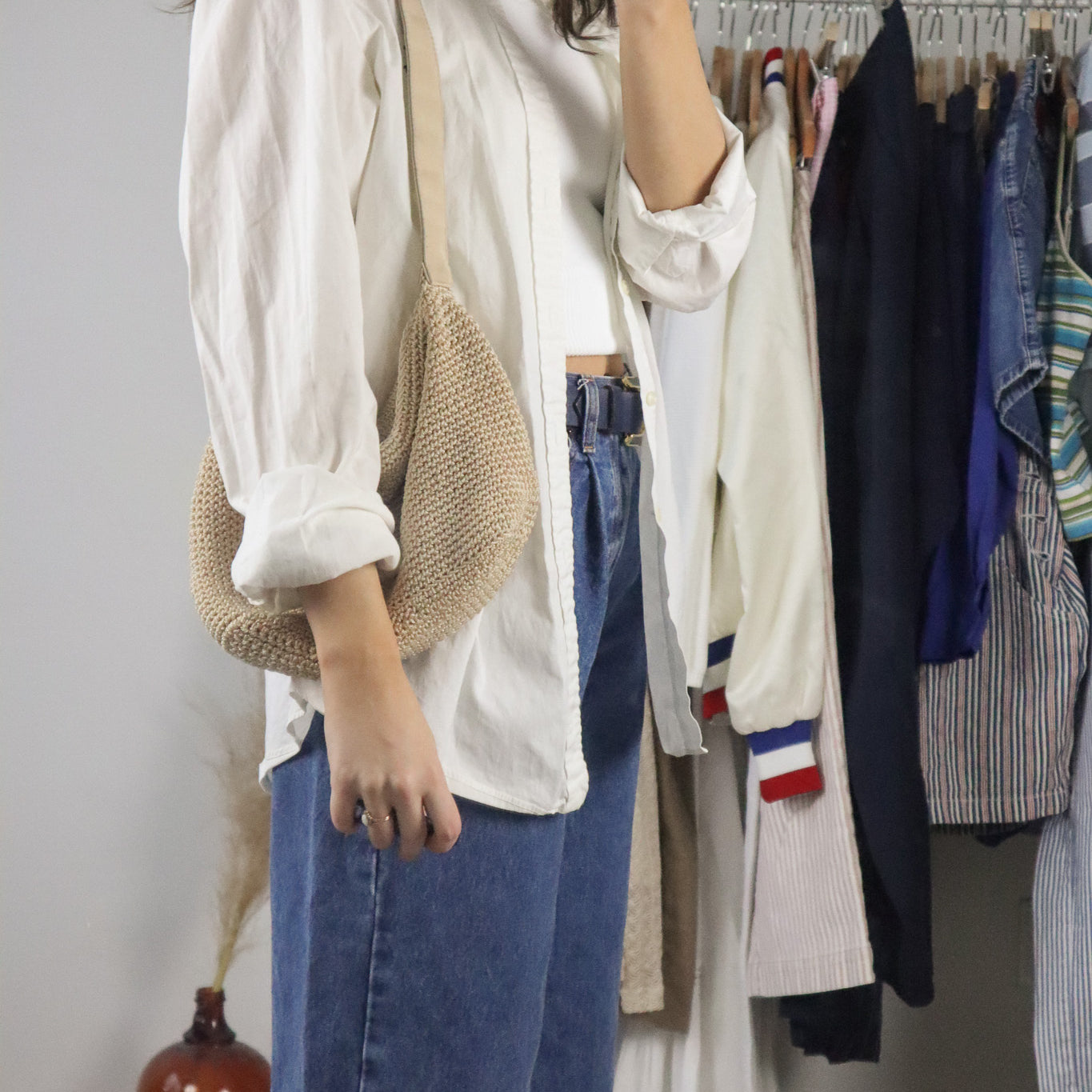 Modern x Woven Purse