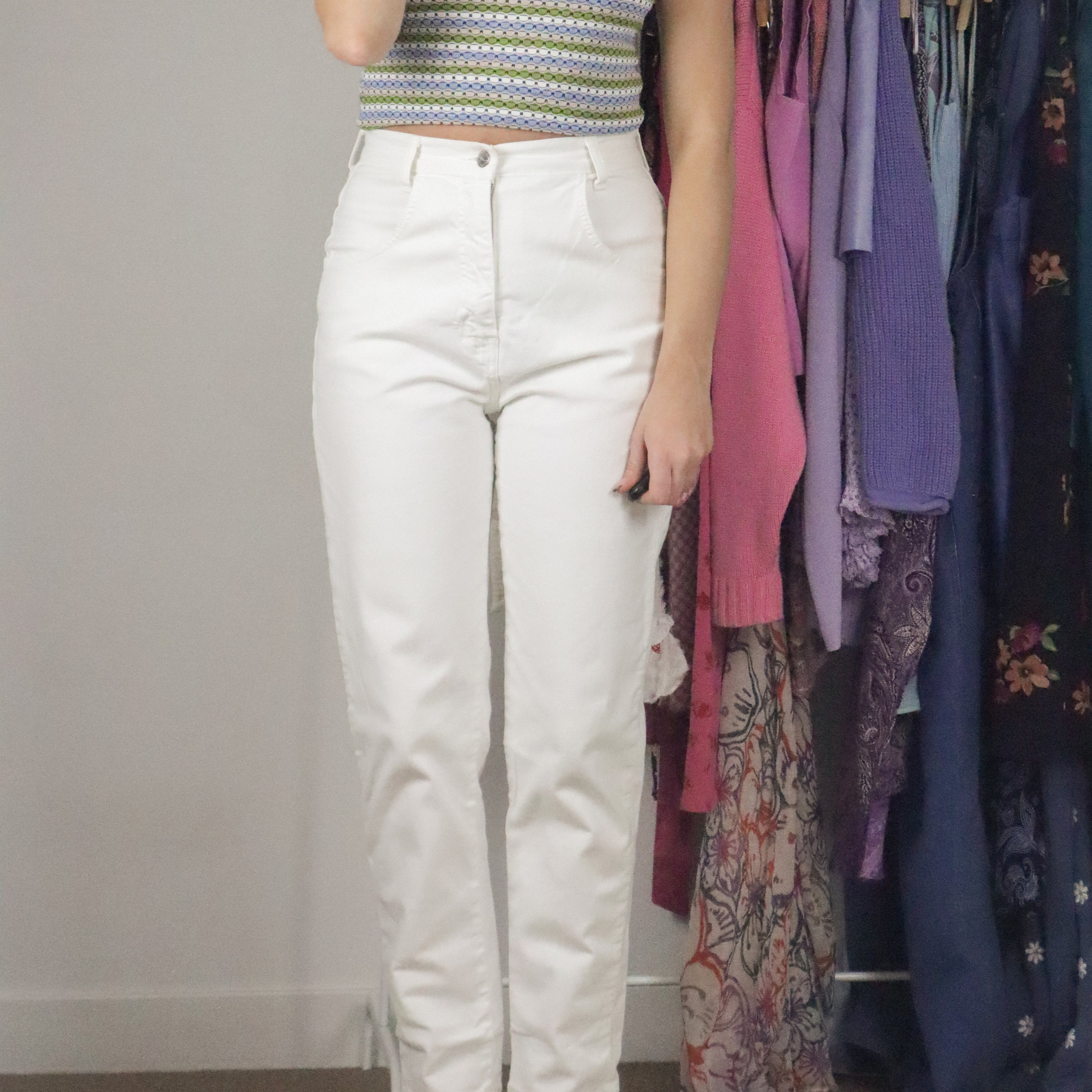 Made in Canada x Vintage x White Pants (S)