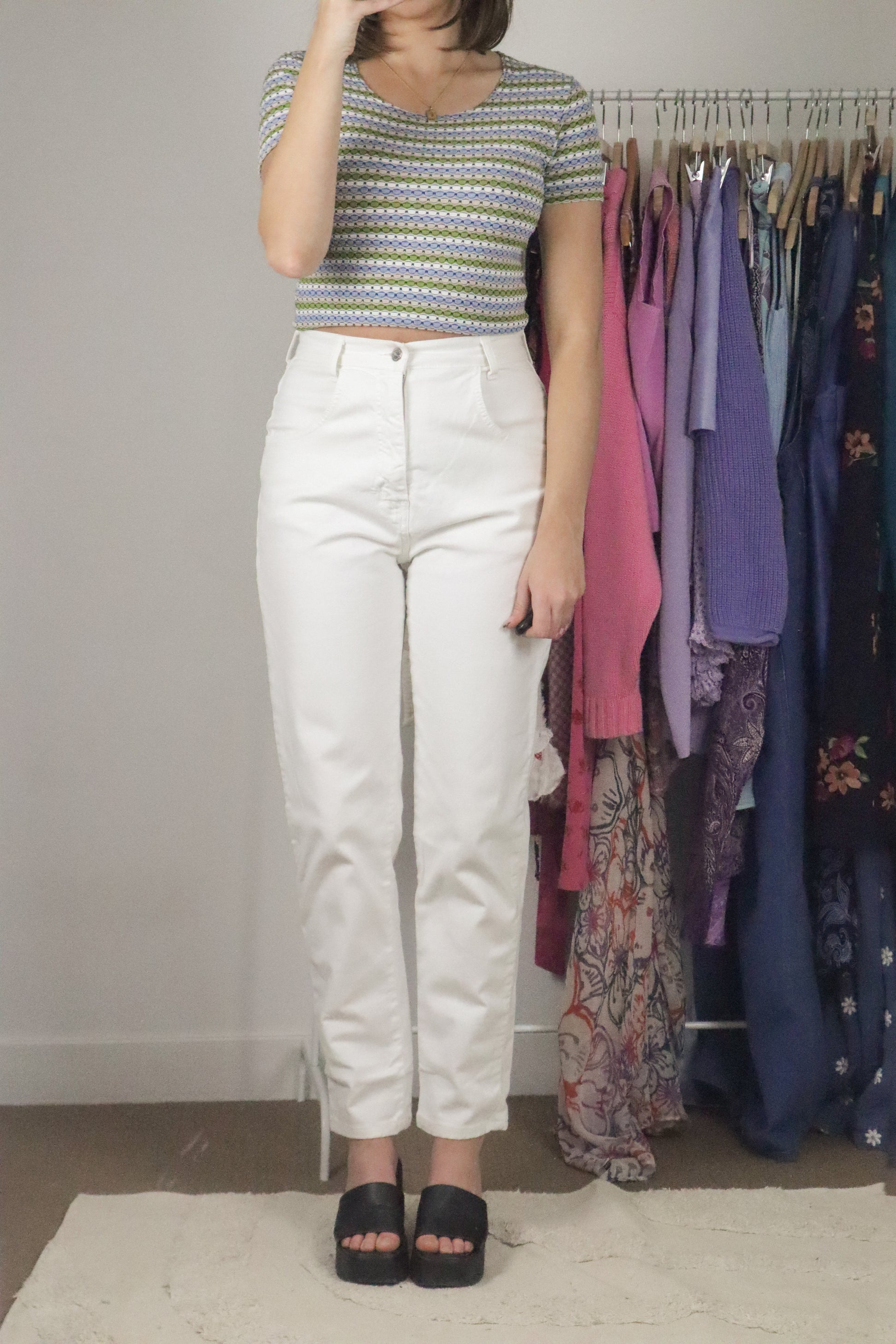 Made in Canada x Vintage x White Pants (S)