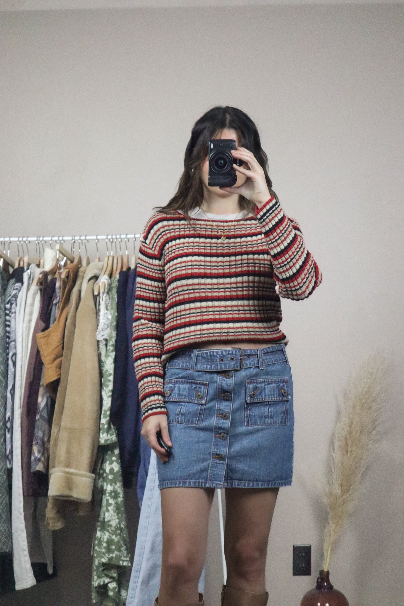 Vintage x Striped Knit (M)