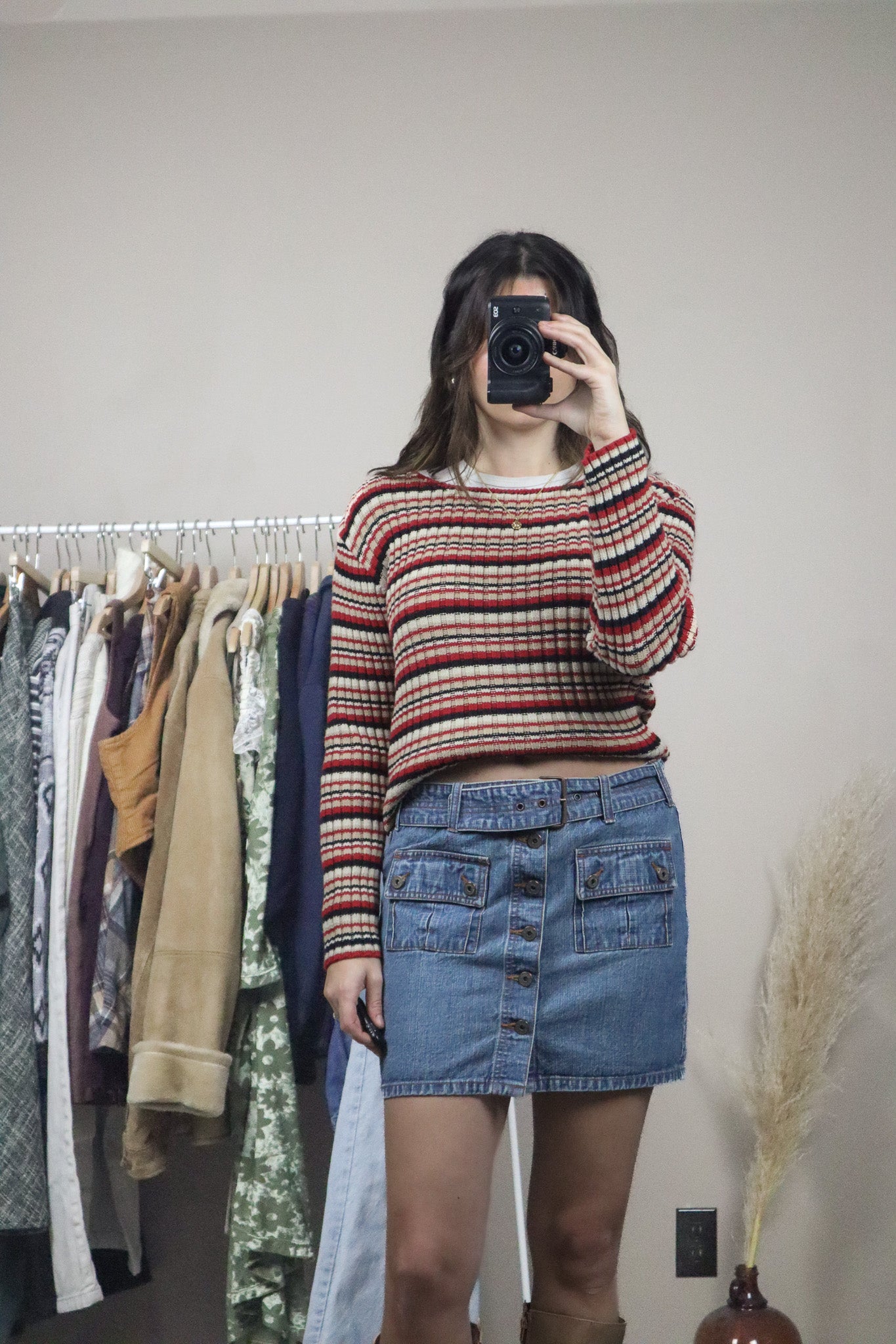 Vintage x Striped Knit (M)