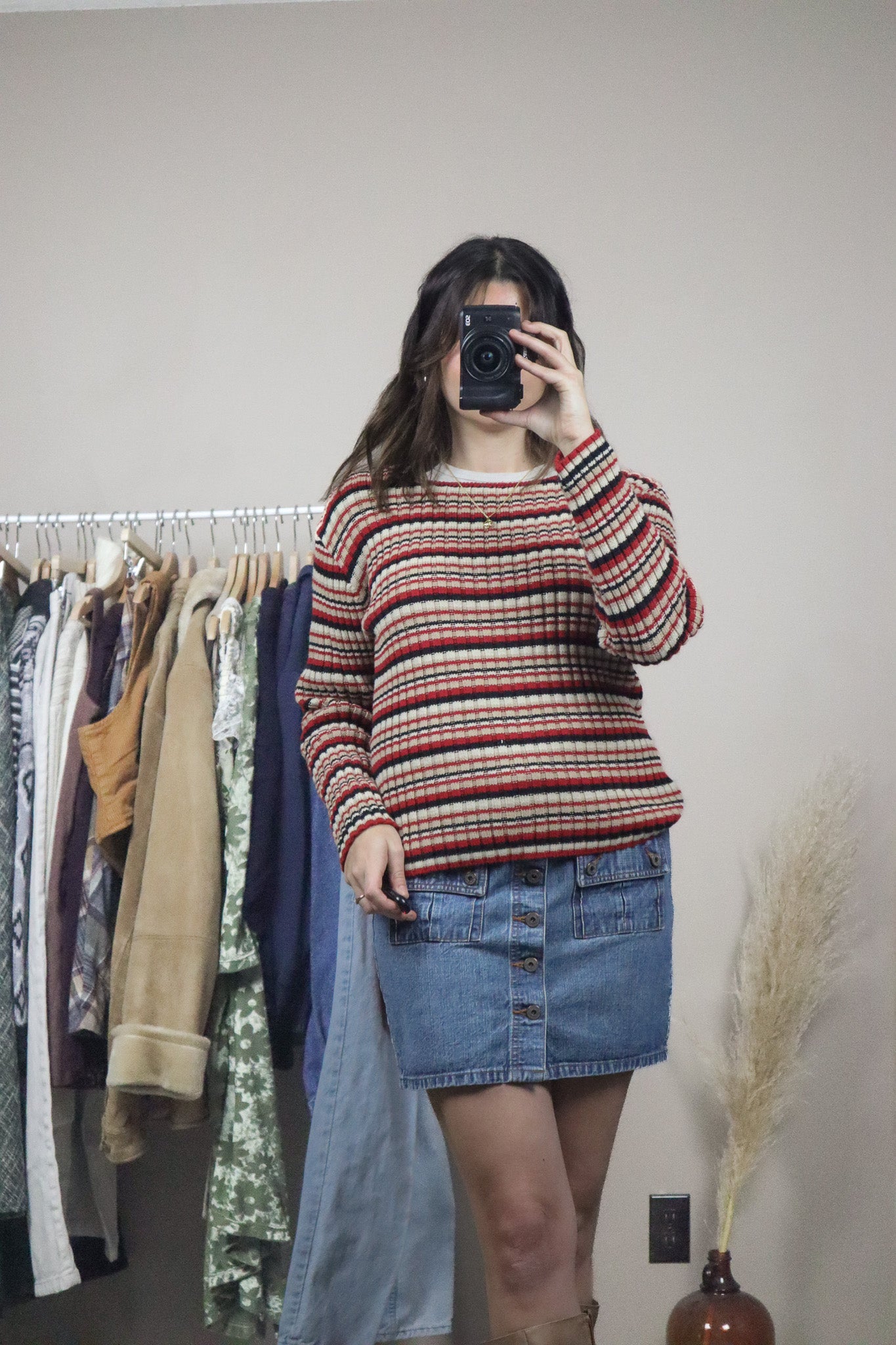 Vintage x Striped Knit (M)