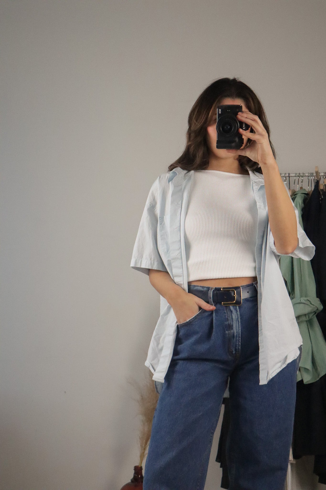 Wilfred x Button Up Top (M)