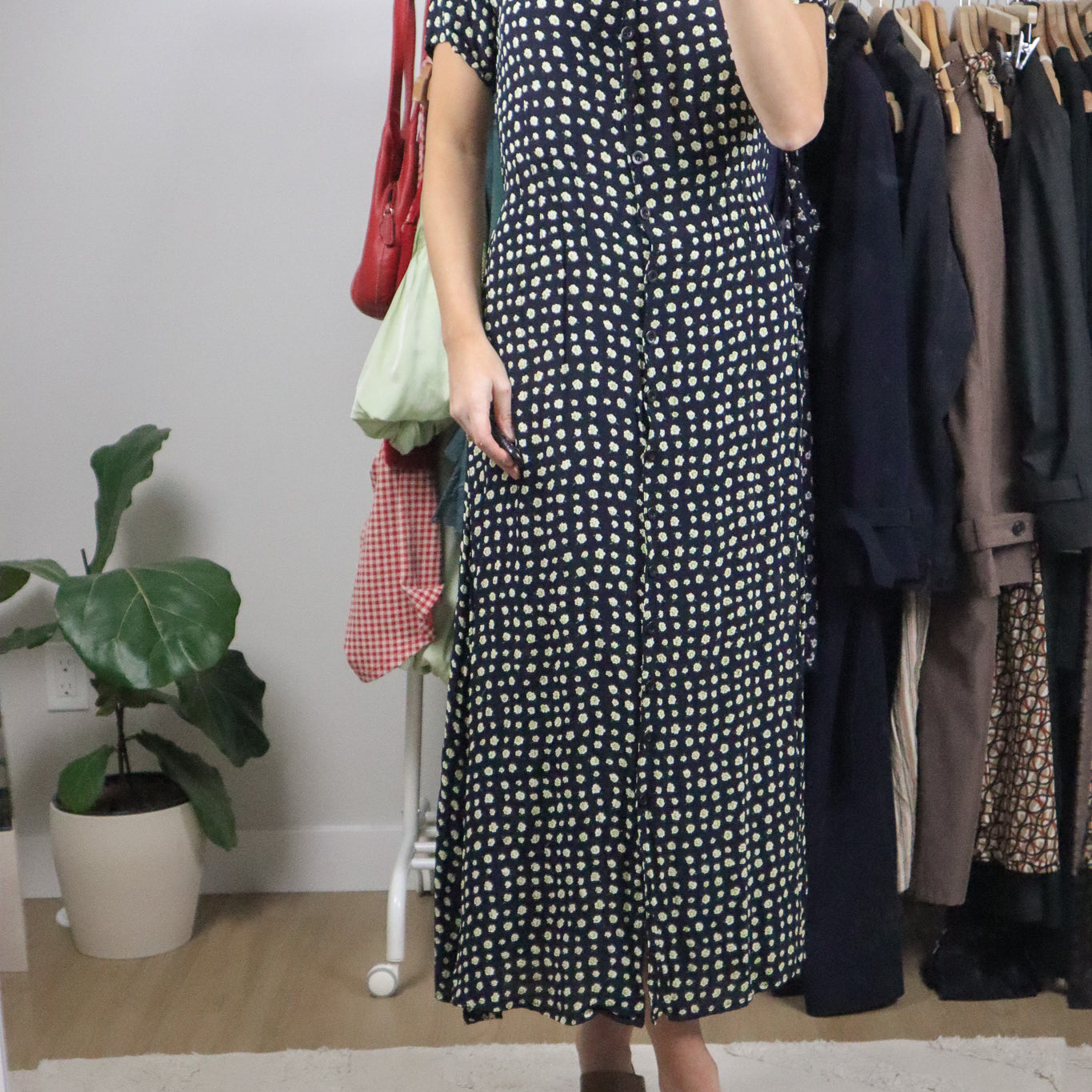 Vintage x Floral Button Maxi Dress (10)