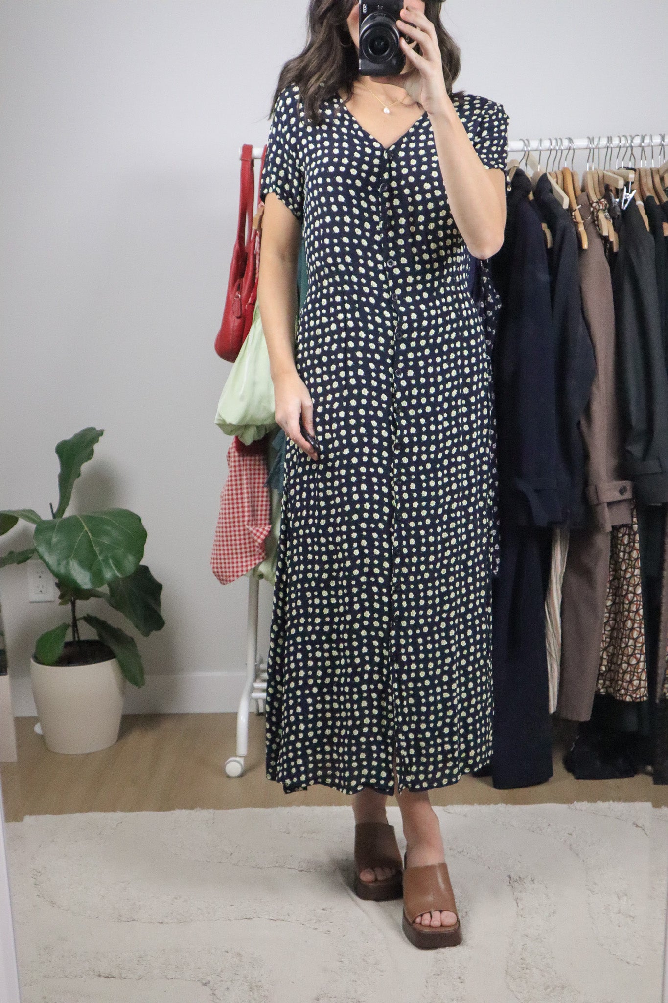 Vintage x Floral Button Maxi Dress (10)