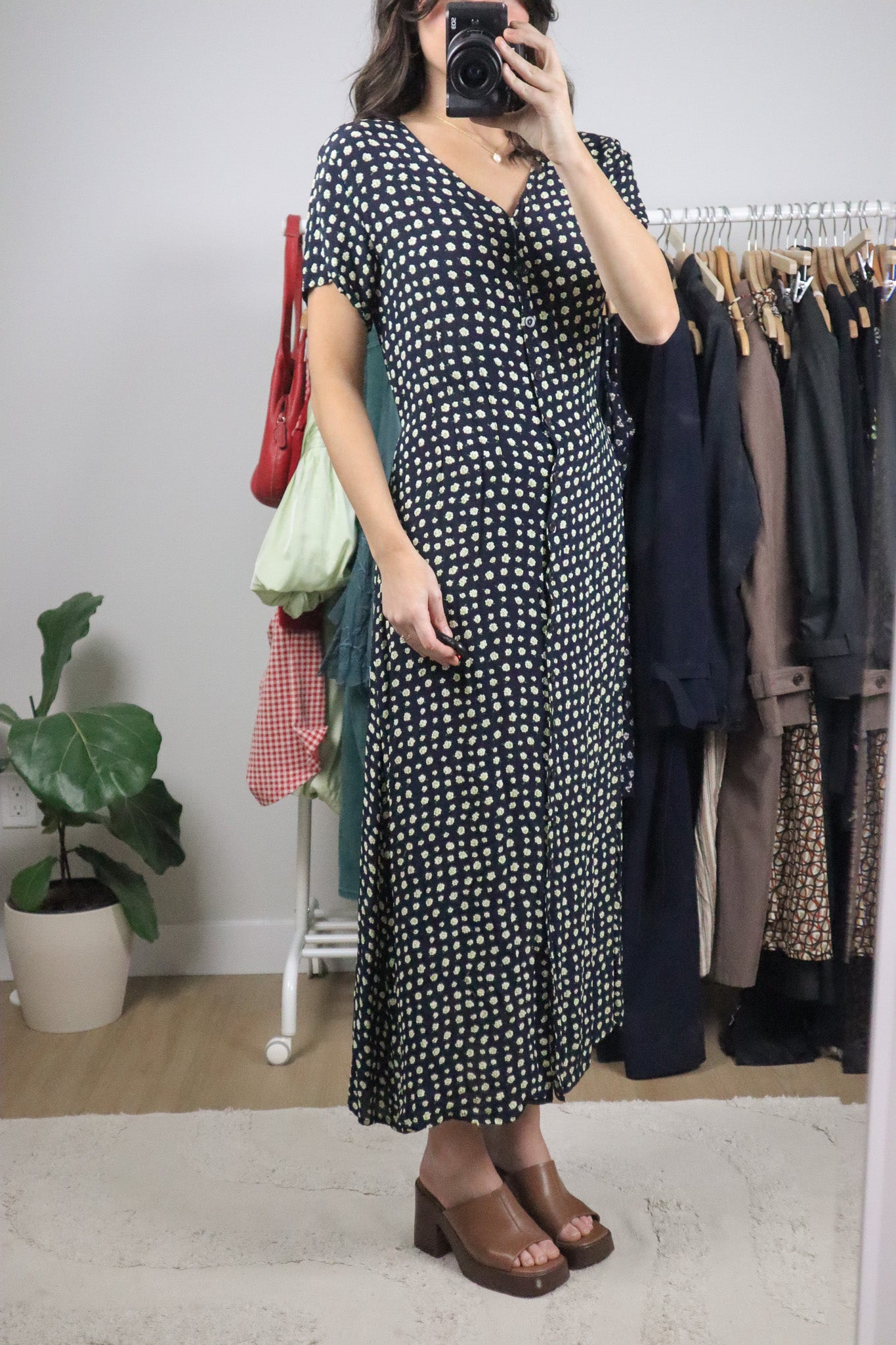 Vintage x Floral Button Maxi Dress (10)