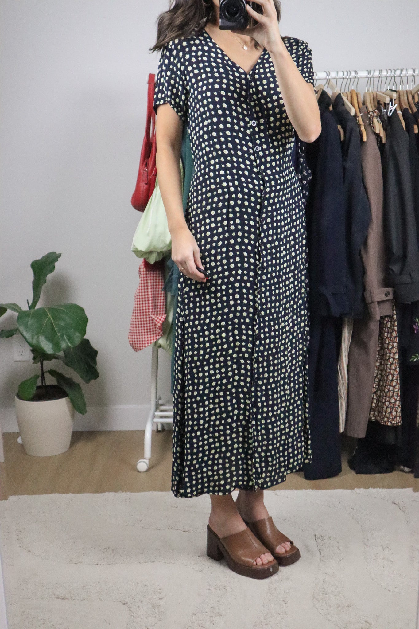 Vintage x Floral Button Maxi Dress (10)