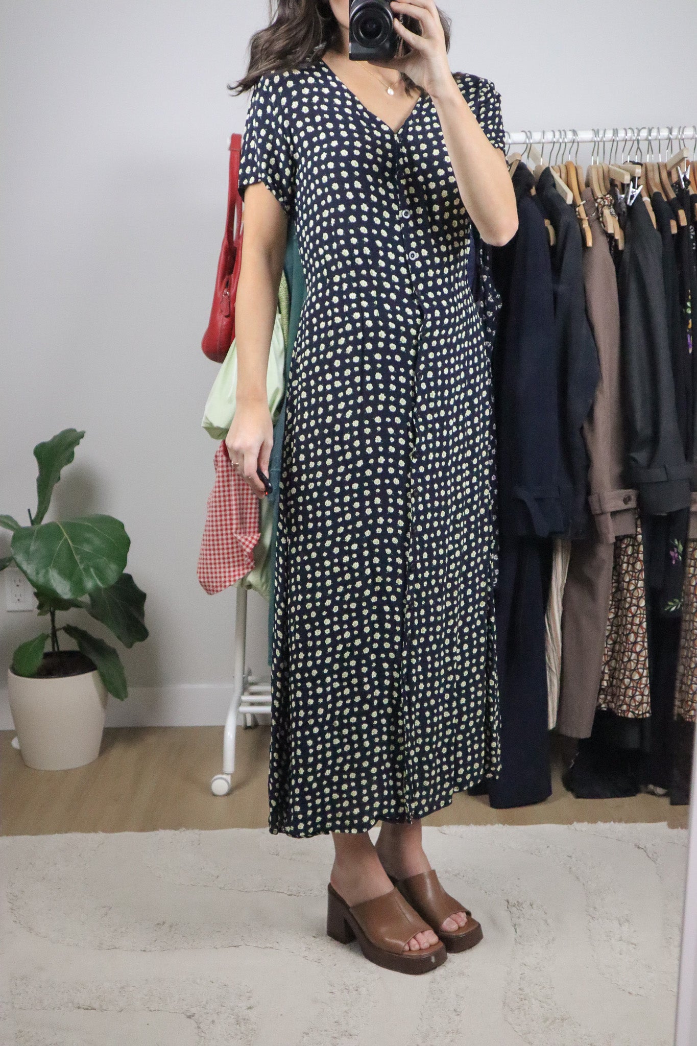 Vintage x Floral Button Maxi Dress (10)
