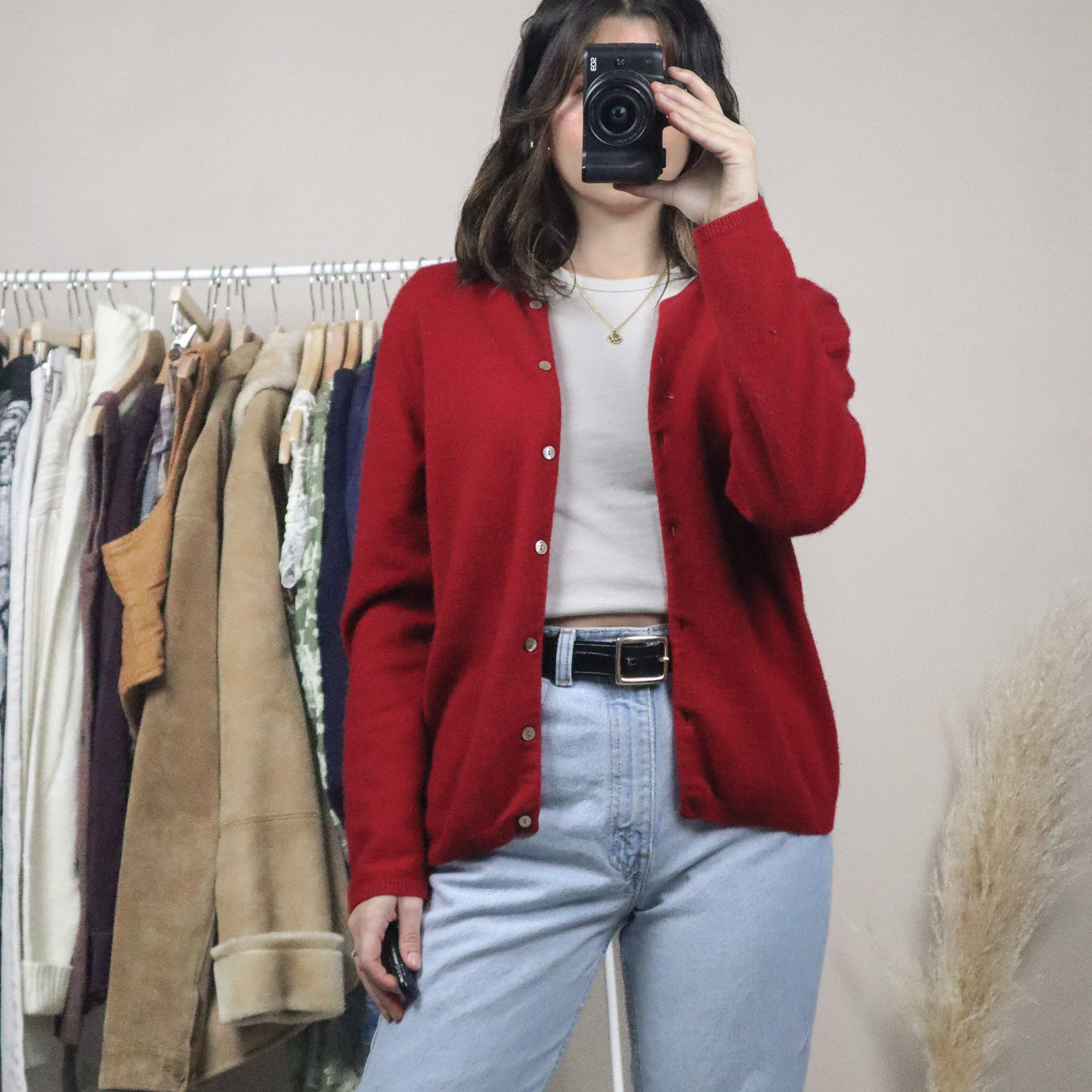Lands' End x Cashmere Cardigan (S/M)