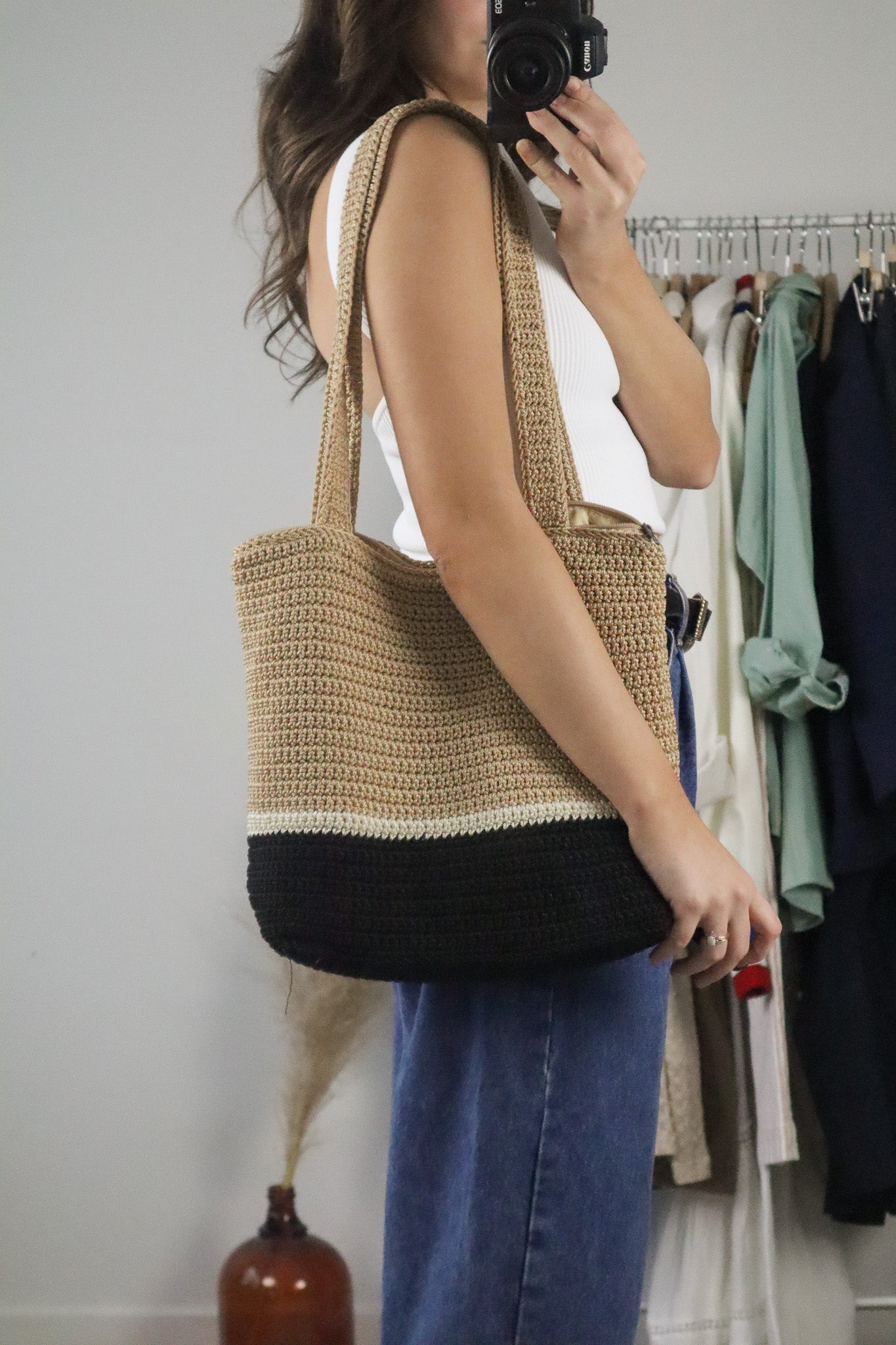 Modern x Woven Purse