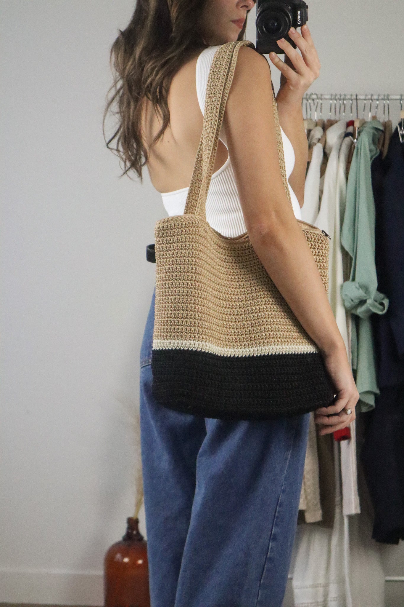 Modern x Woven Purse