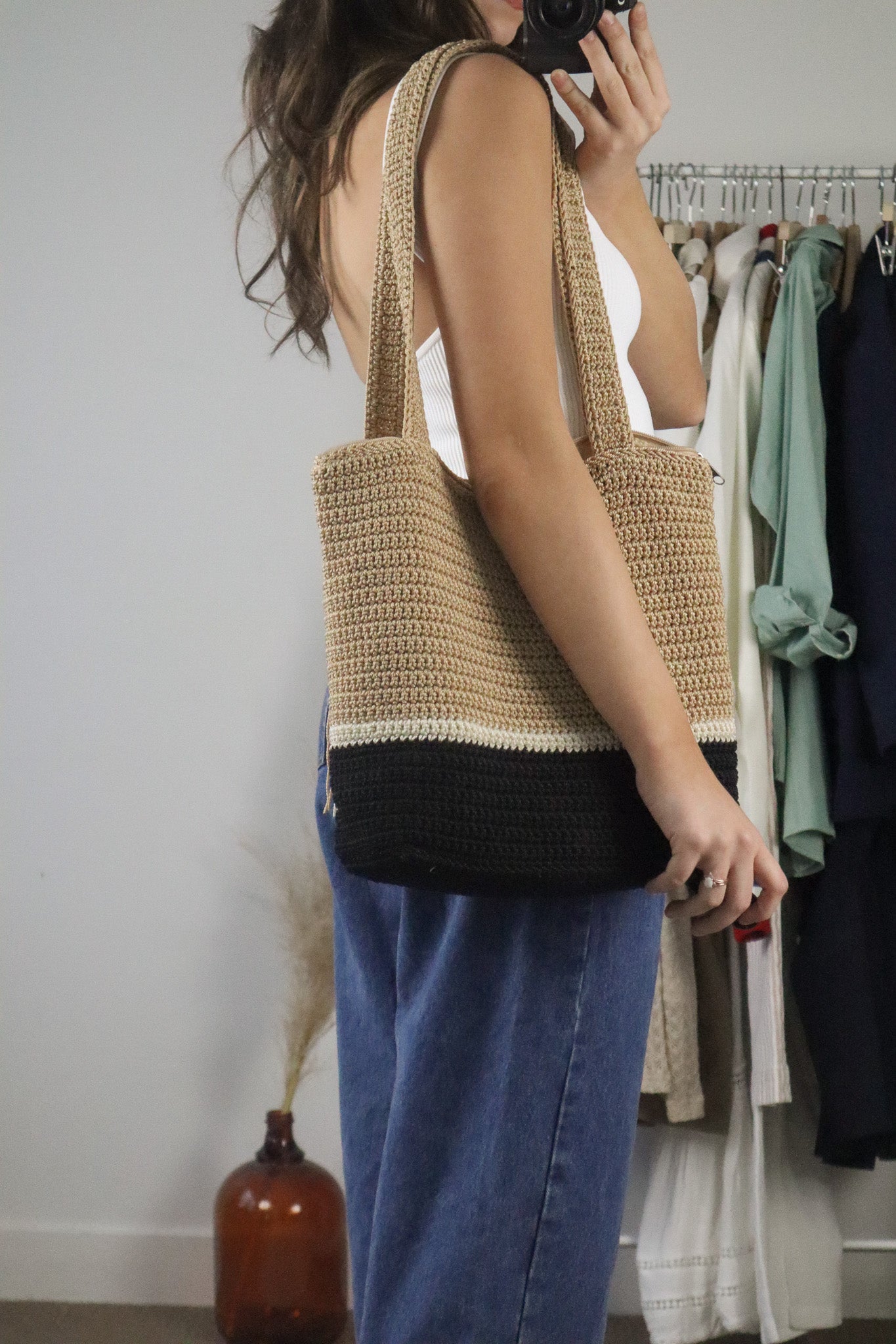 Modern x Woven Purse