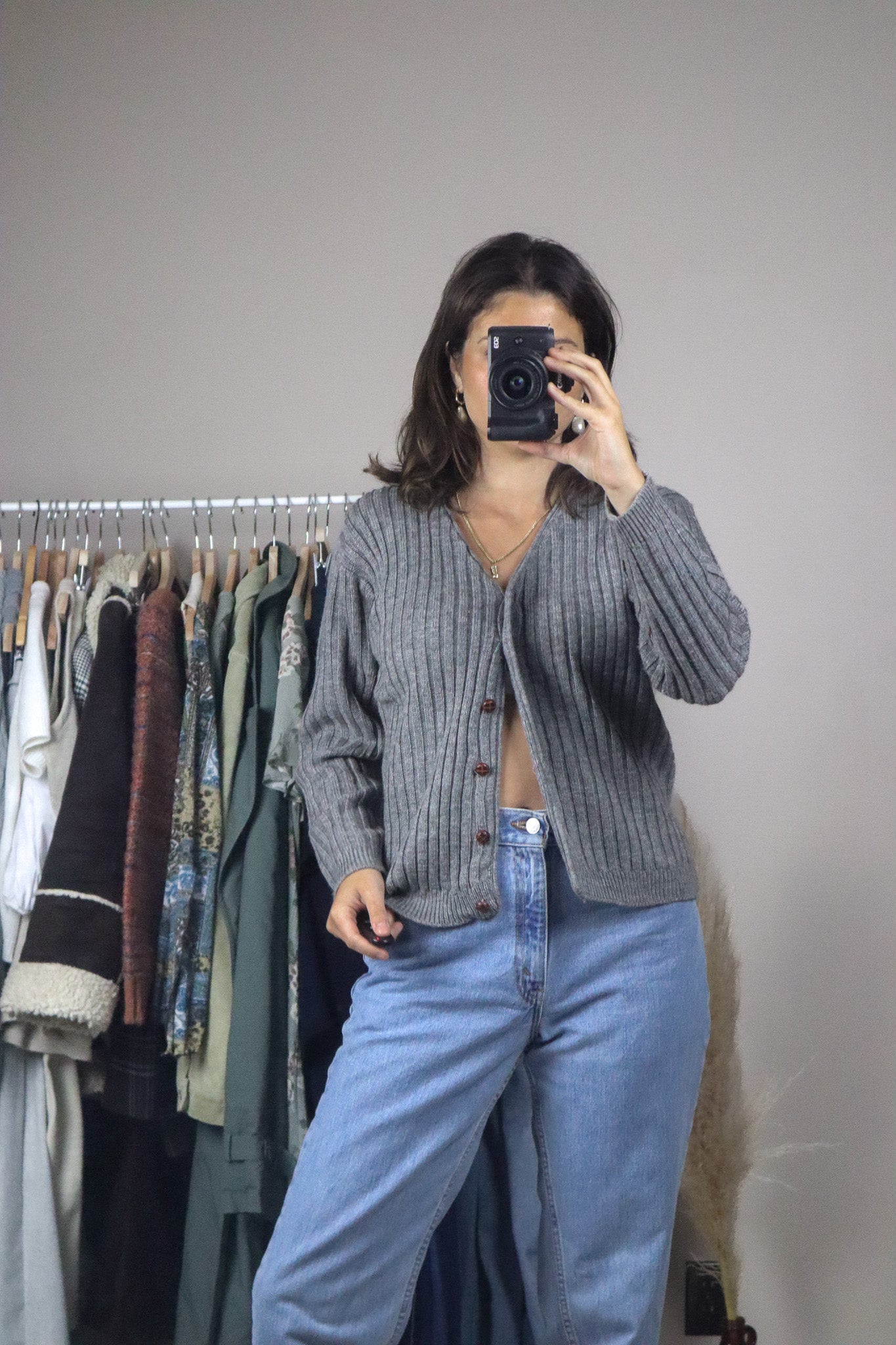 Vintage x Knit Cardigan (XS/S)
