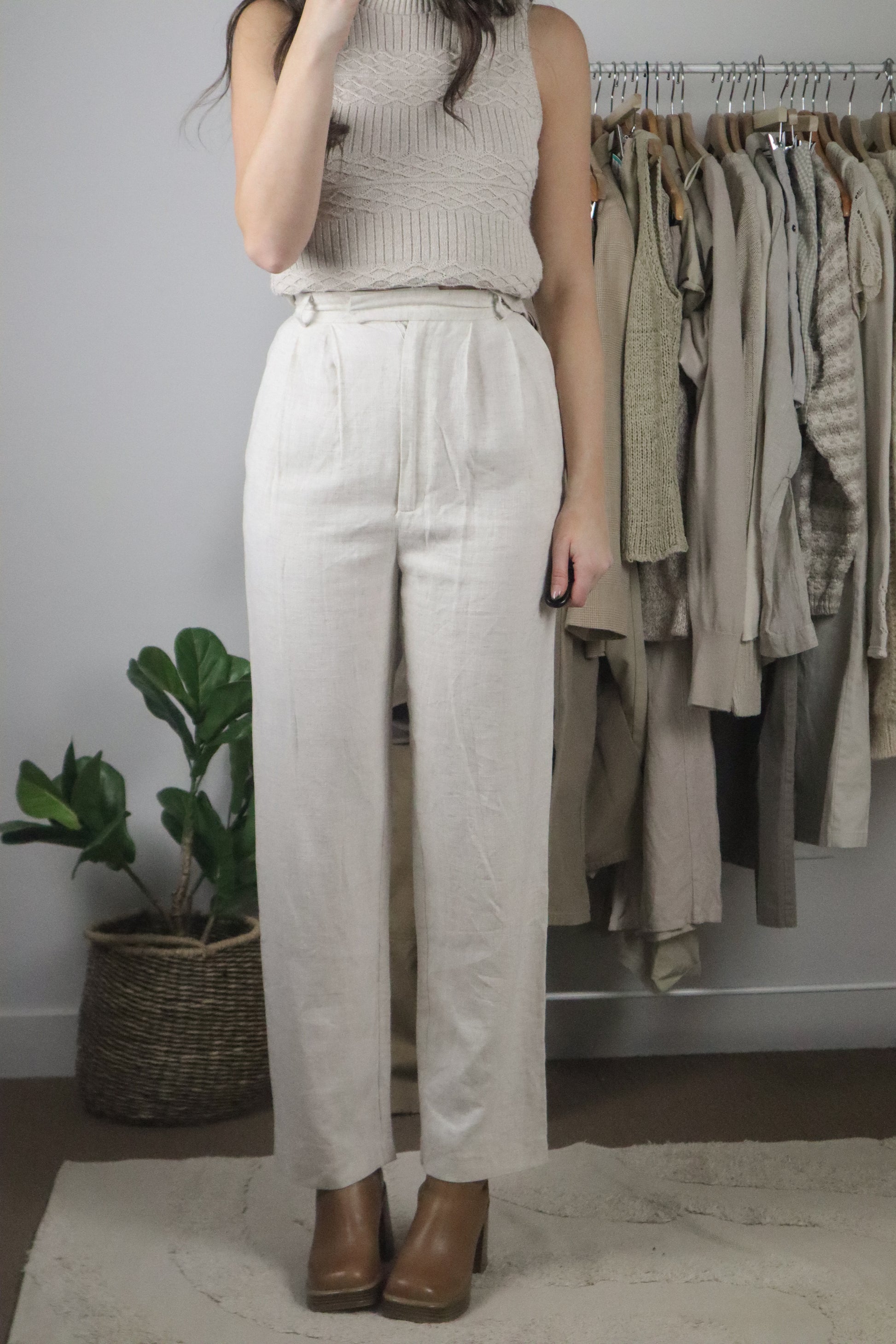 Modern x Linen Blend Trouser (XXS/XS)