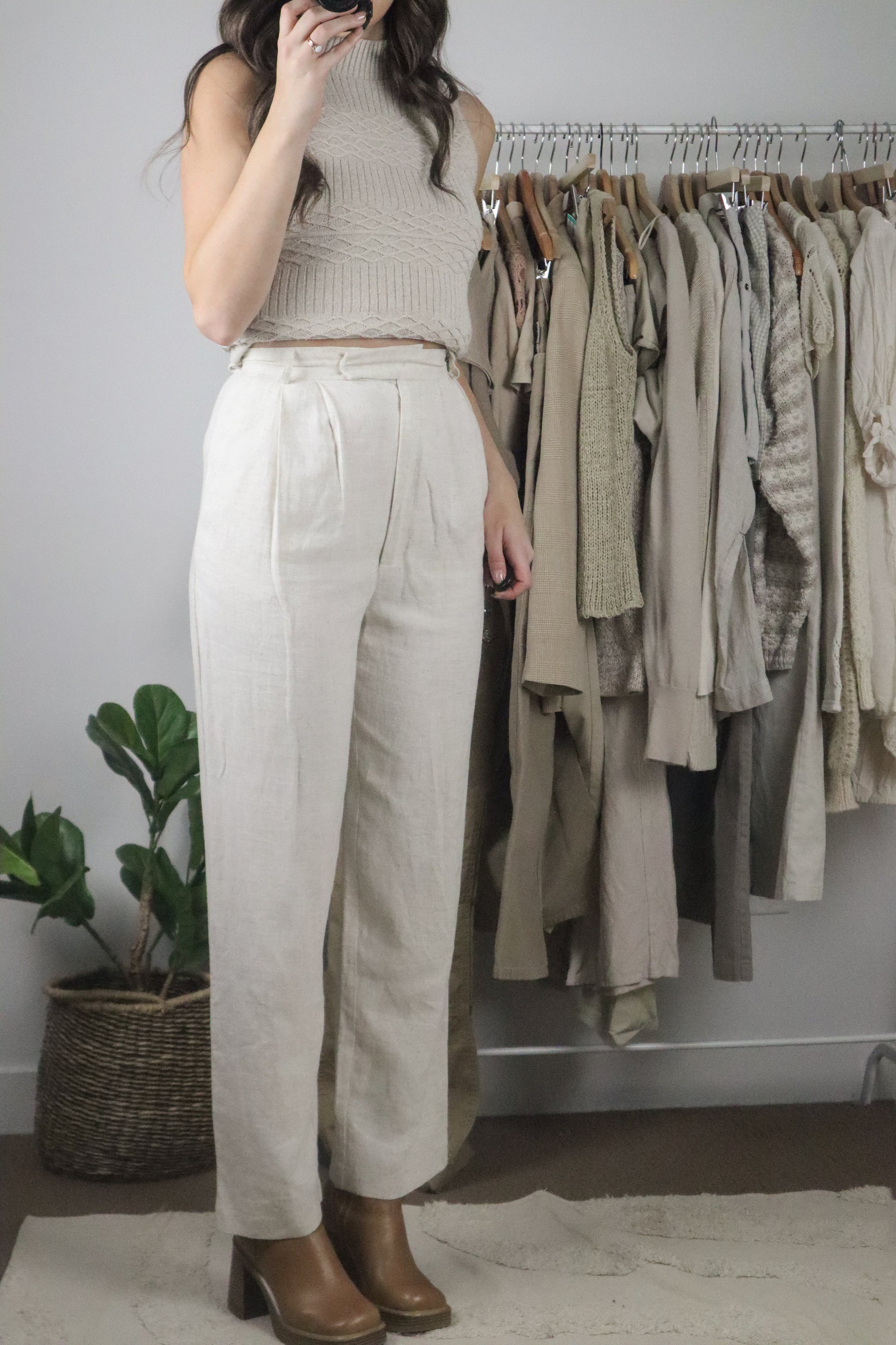 Modern x Linen Blend Trouser (XXS/XS)
