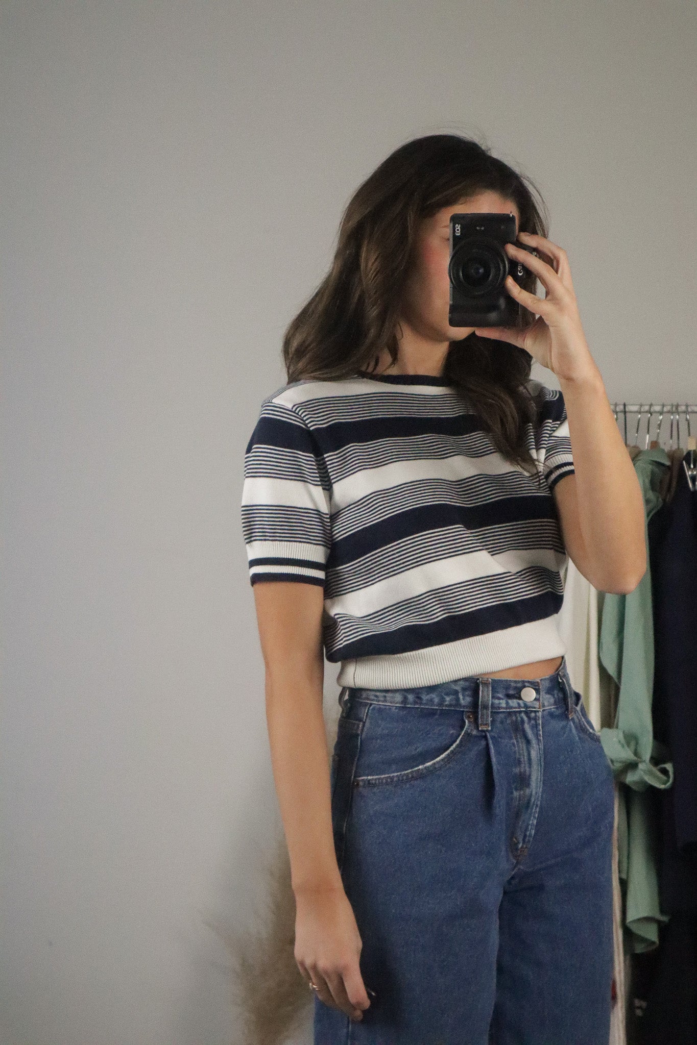 Vintage x Striped T-Shirt (S)