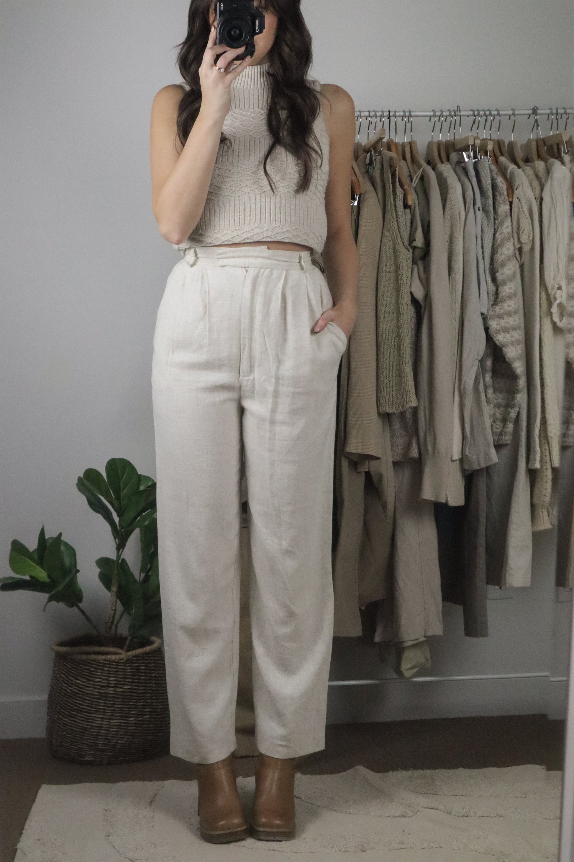 Modern x Linen Blend Trouser (XXS/XS)