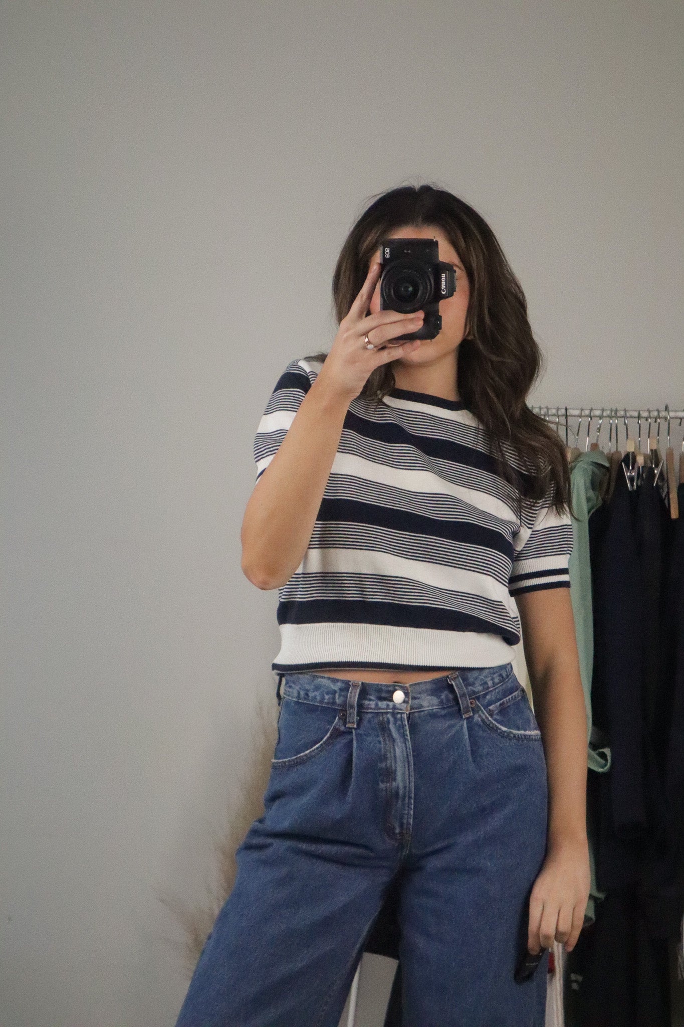 Vintage x Striped T-Shirt (S)