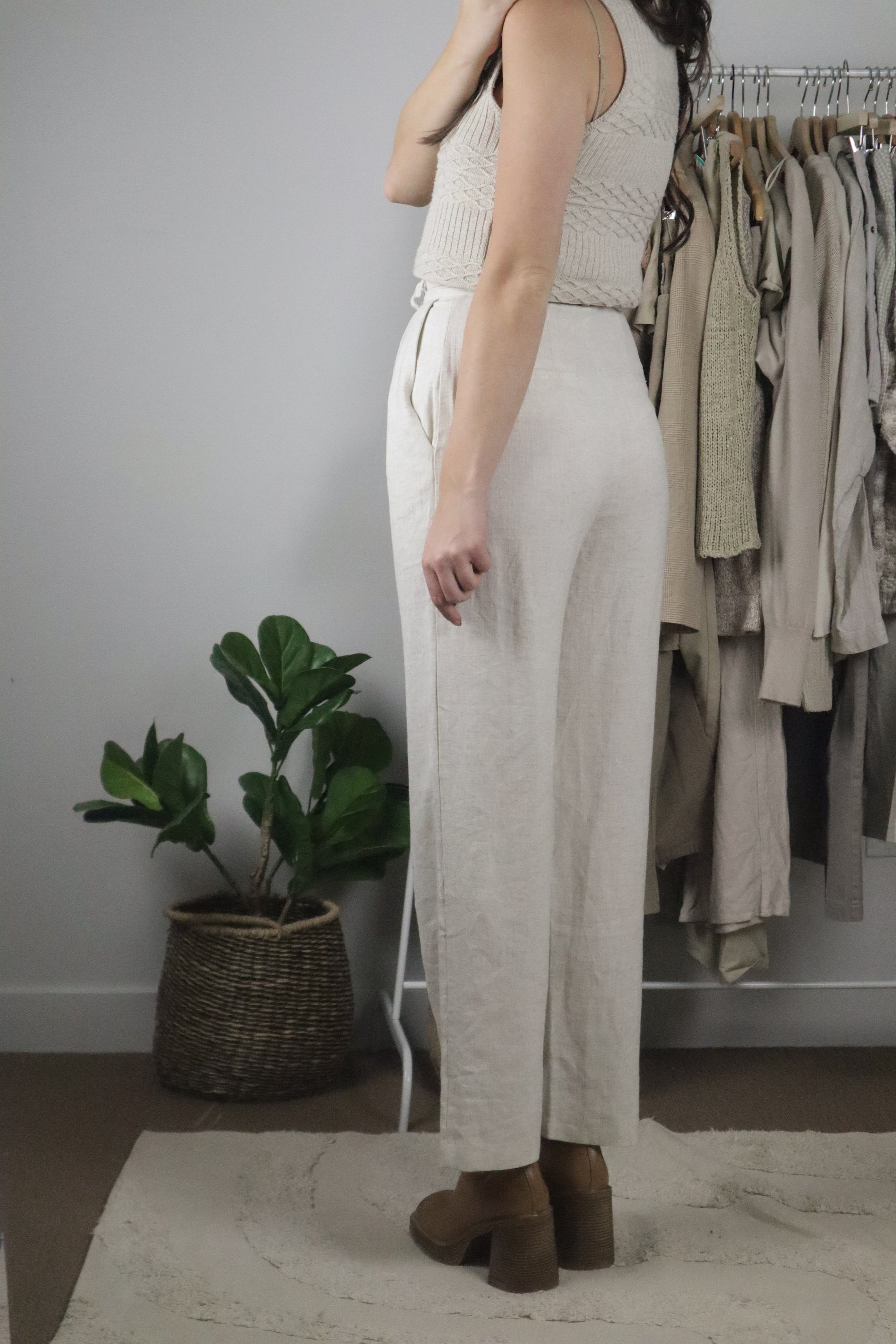 Modern x Linen Blend Trouser (XXS/XS)