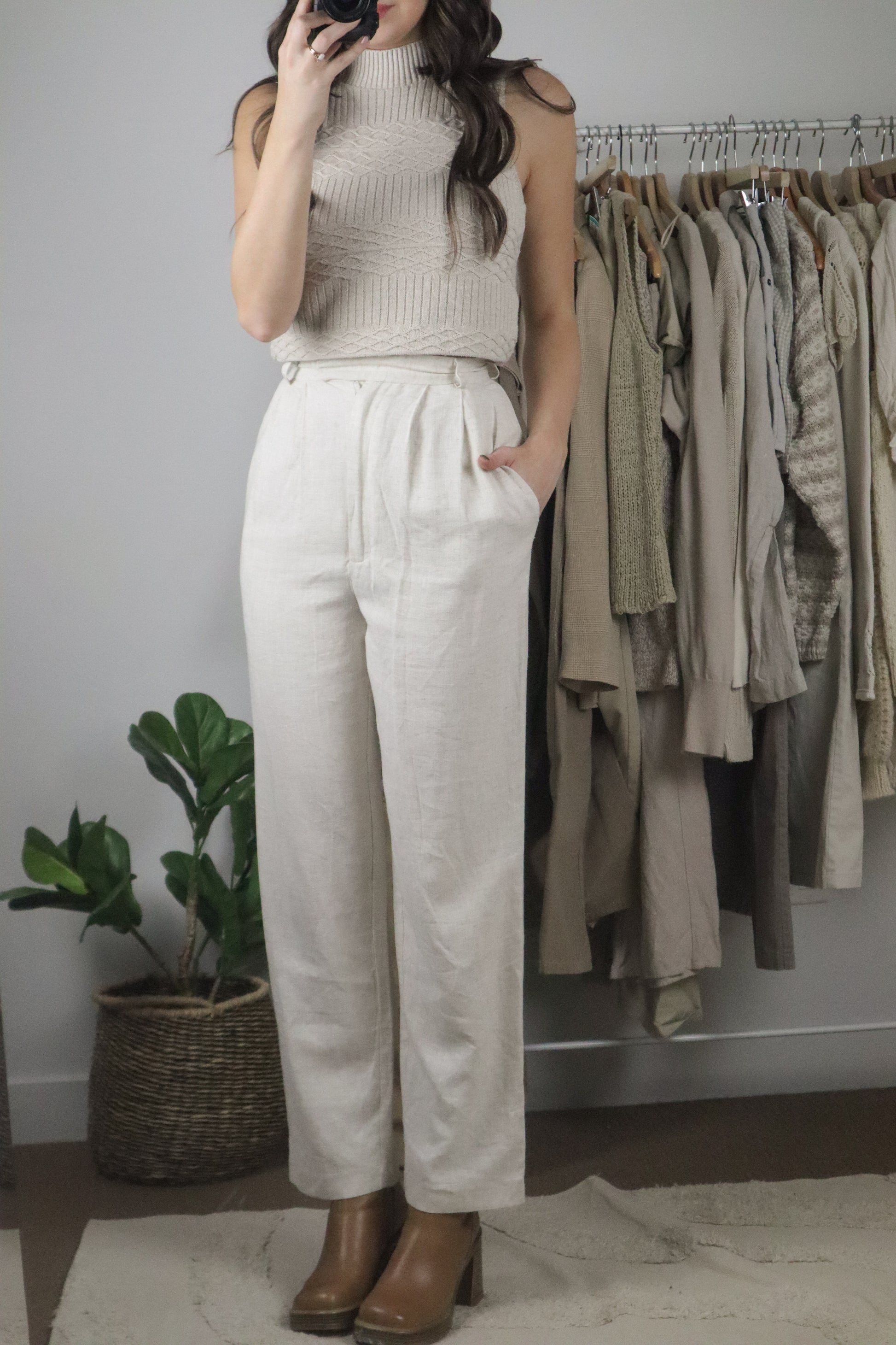 Modern x Linen Blend Trouser (XXS/XS)