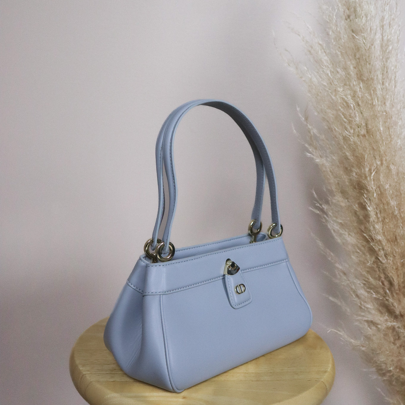 Made in Italy x 'Dior' x Leather Purse