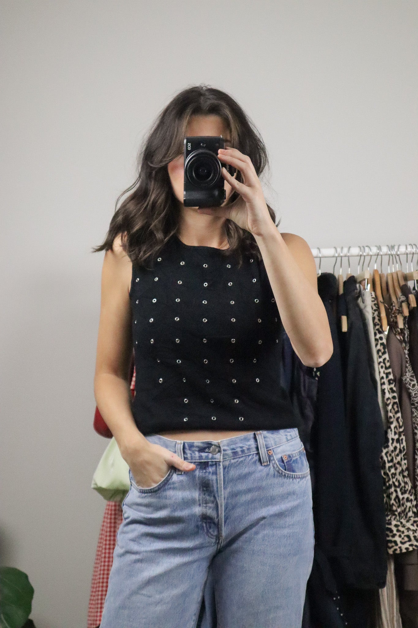 Vintage x 90s Studded Tank Top (S)