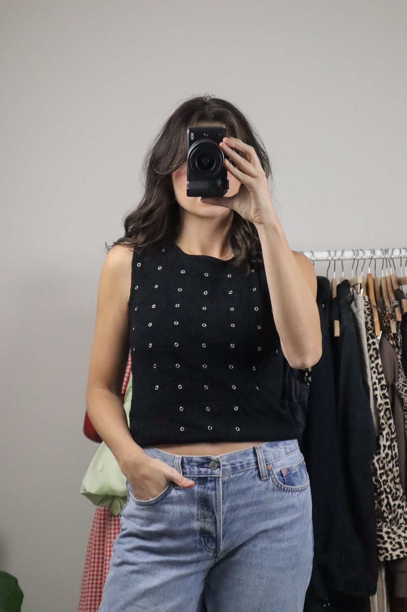 Vintage x 90s Studded Tank Top (S)
