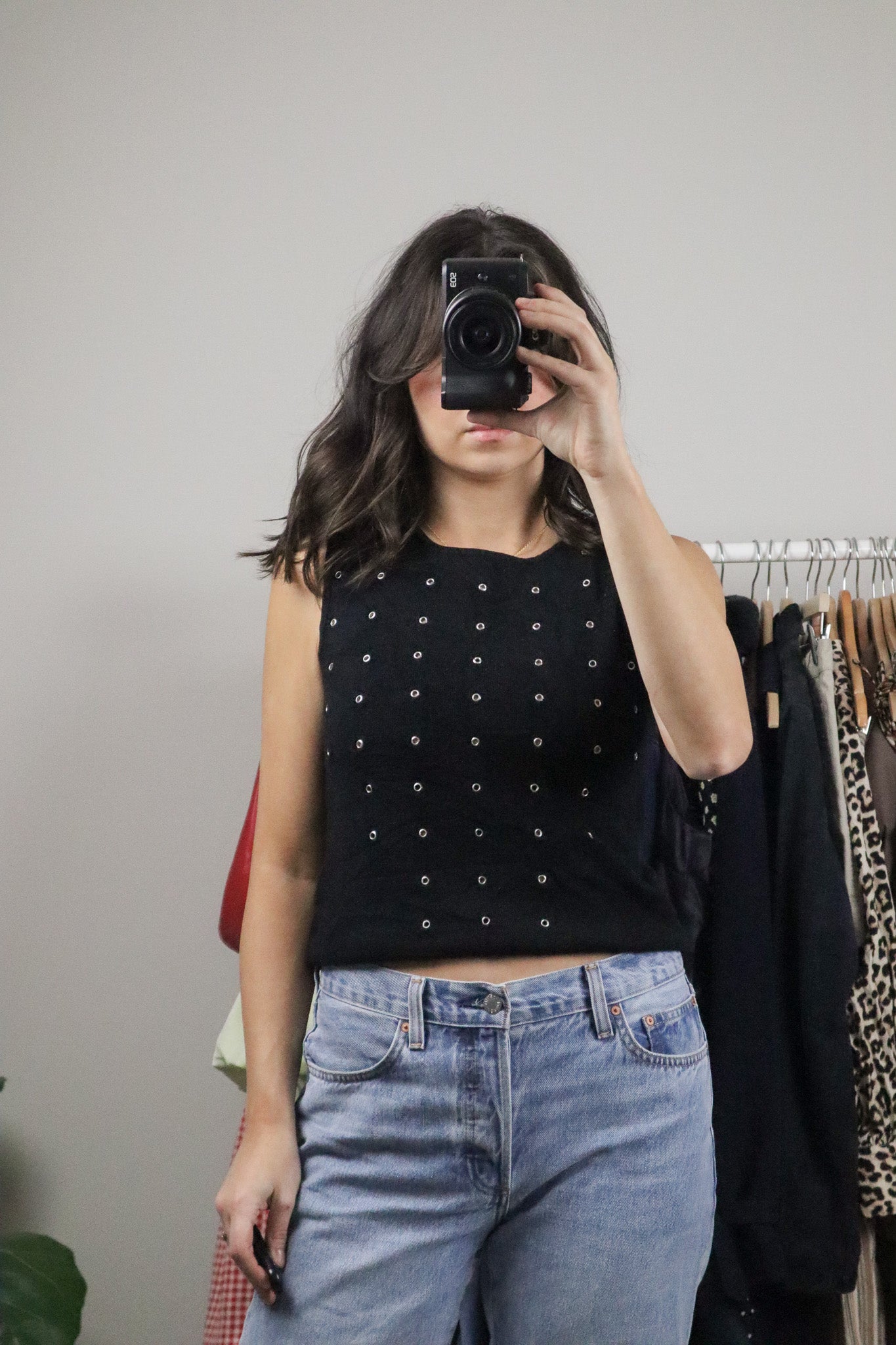Vintage x 90s Studded Tank Top (S)