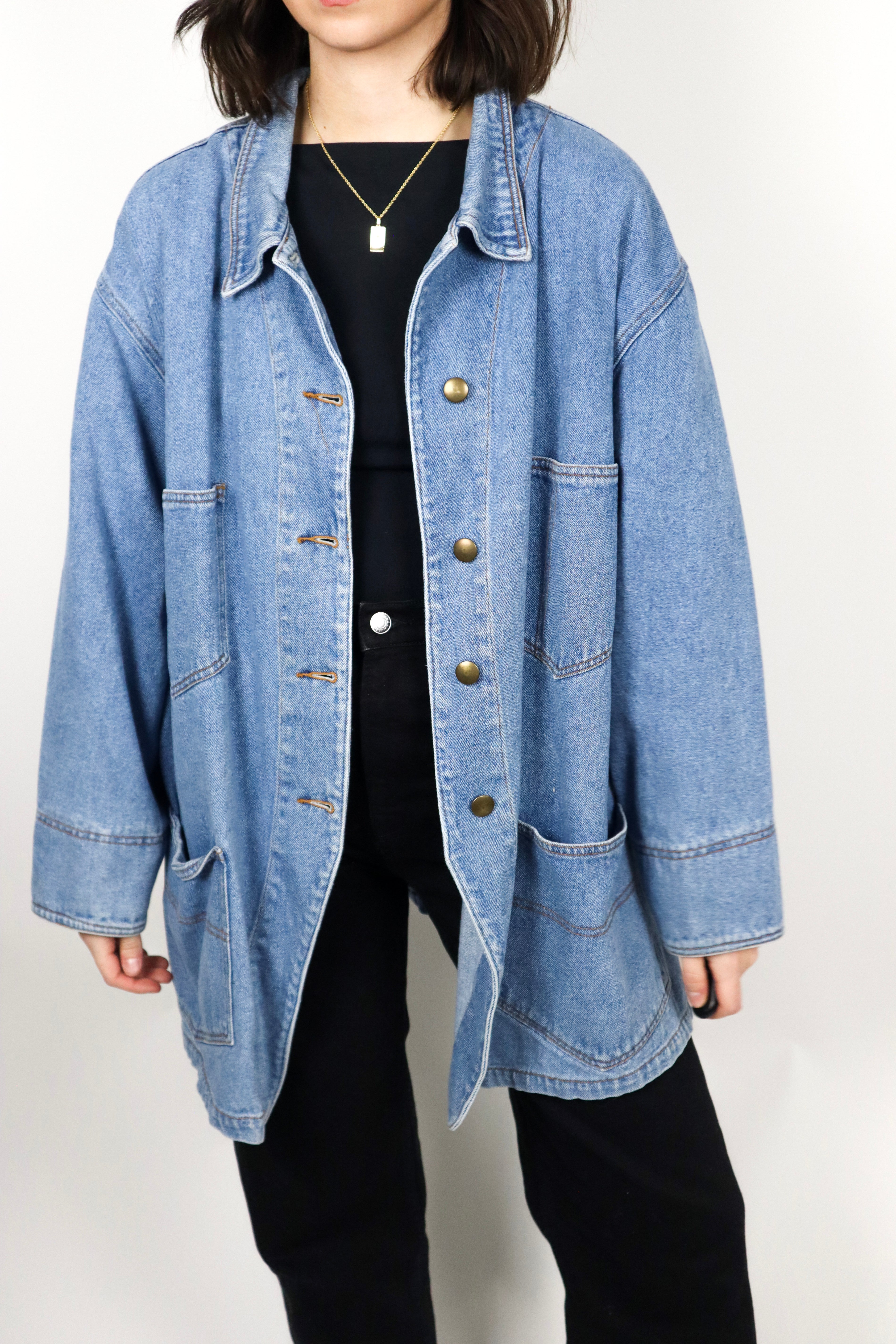 Vintage x Denim Chore Coat (L/XL)
