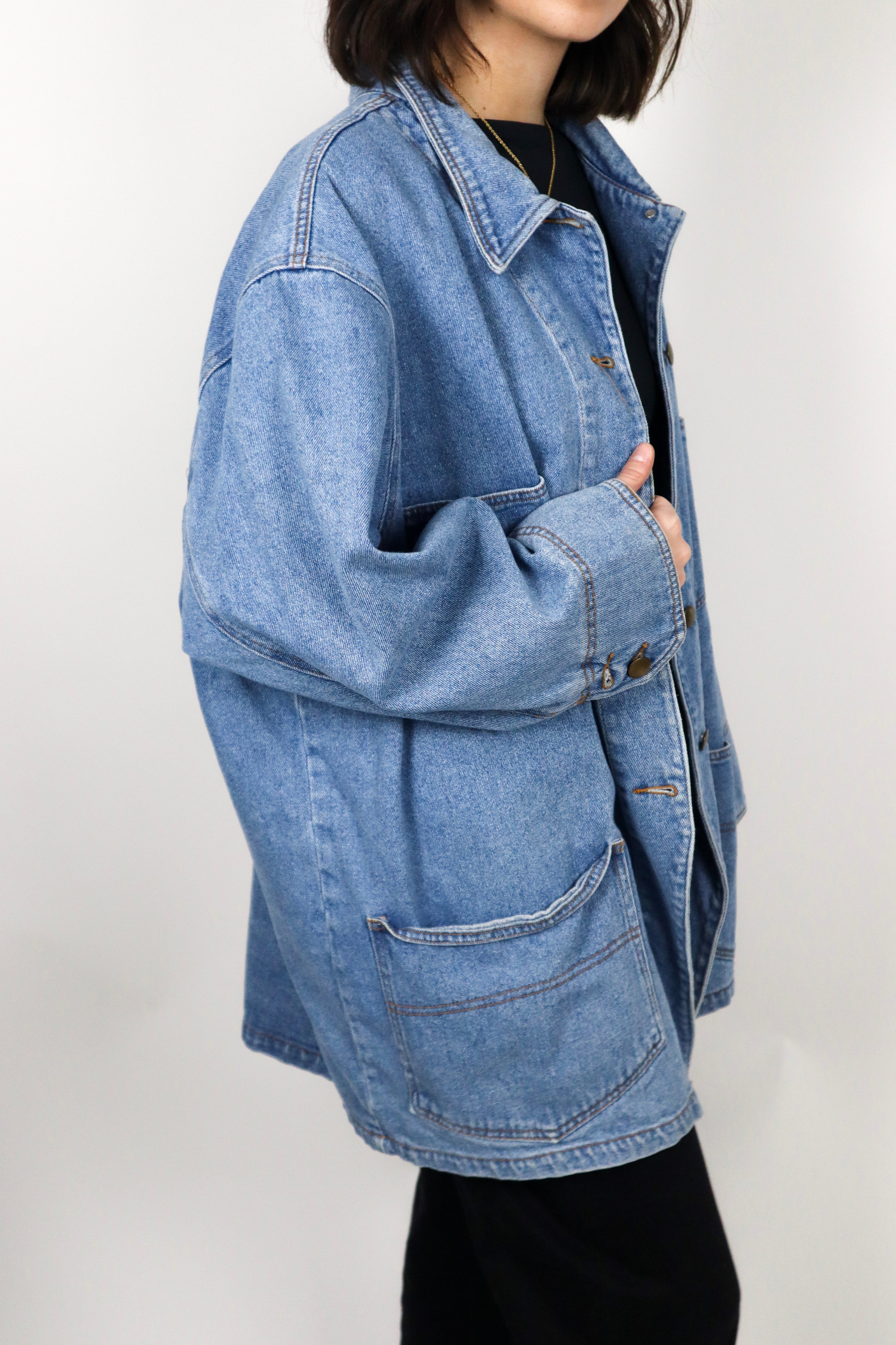 Vintage x Denim Chore Coat (L/XL)