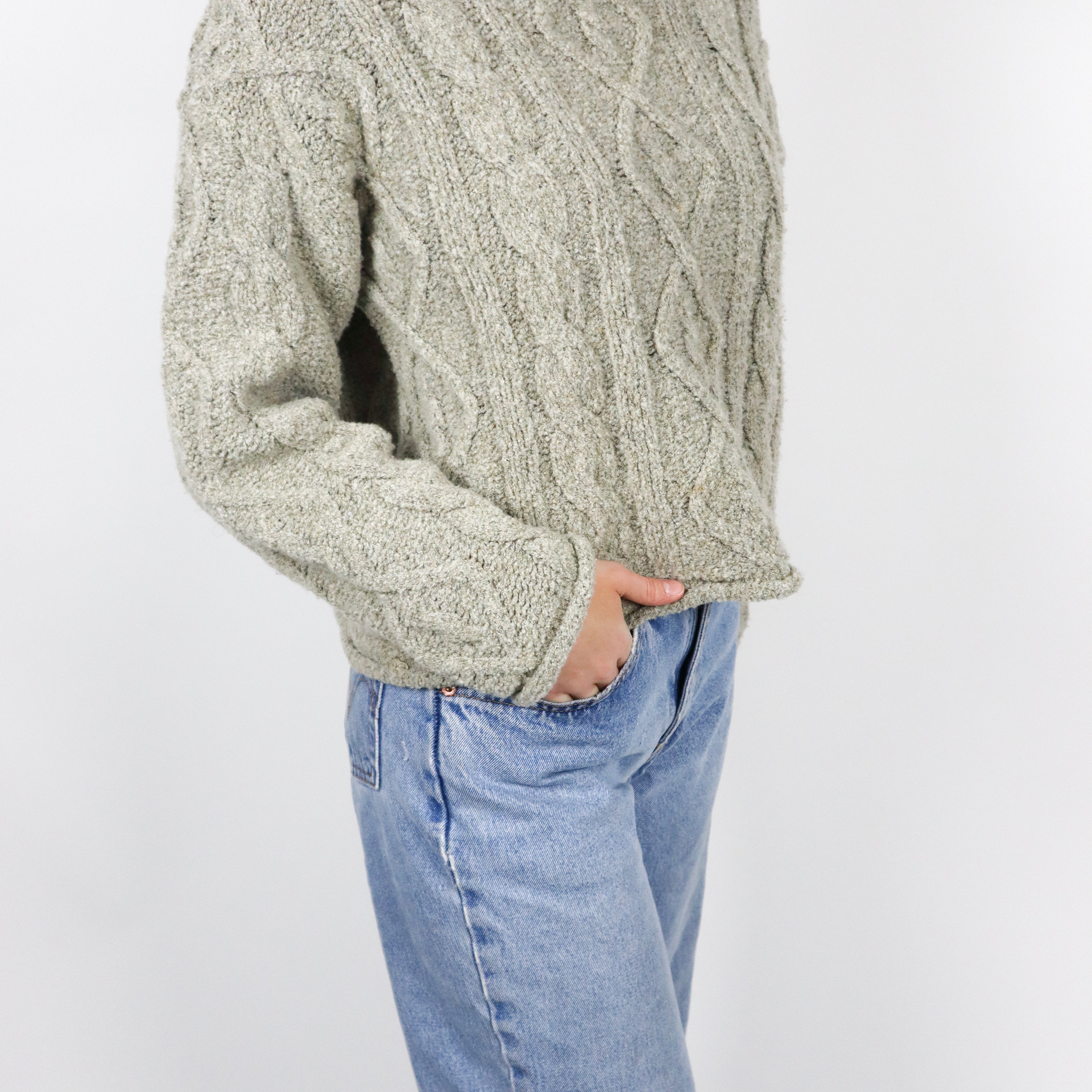 Vintage x Make in Canada x Chunky Knit (S)