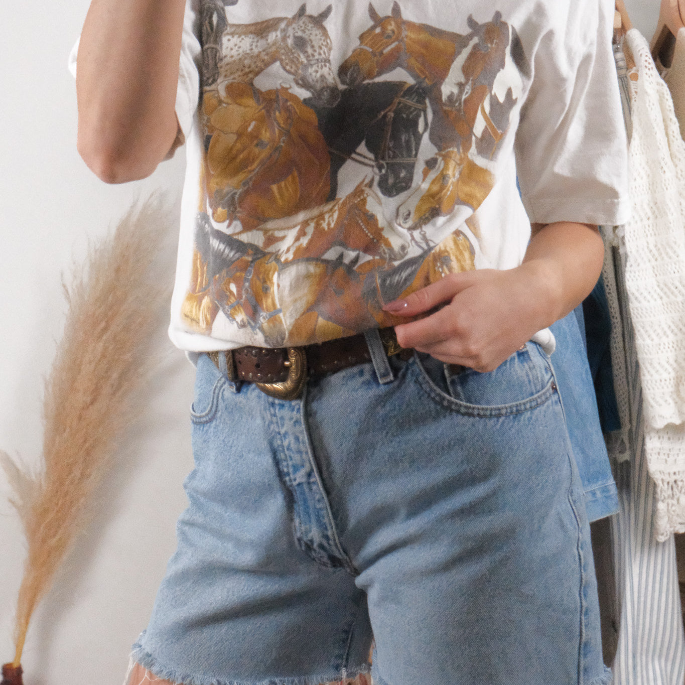 Vintage x Cotton Horse T-Shirt (L-XL)