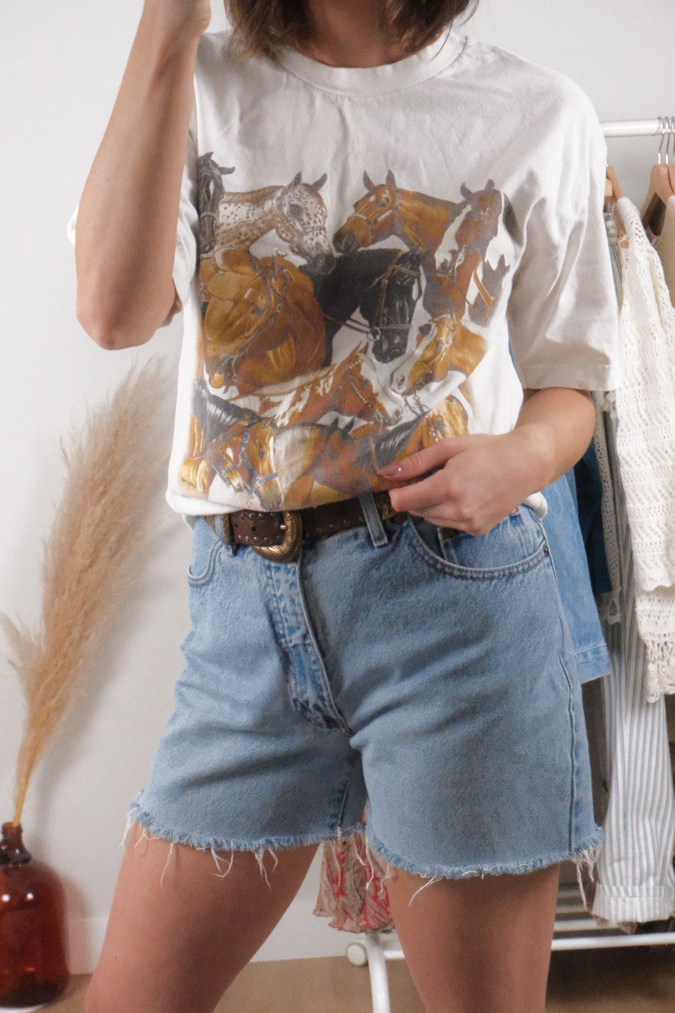 Vintage x Cotton Horse T-Shirt (L-XL)