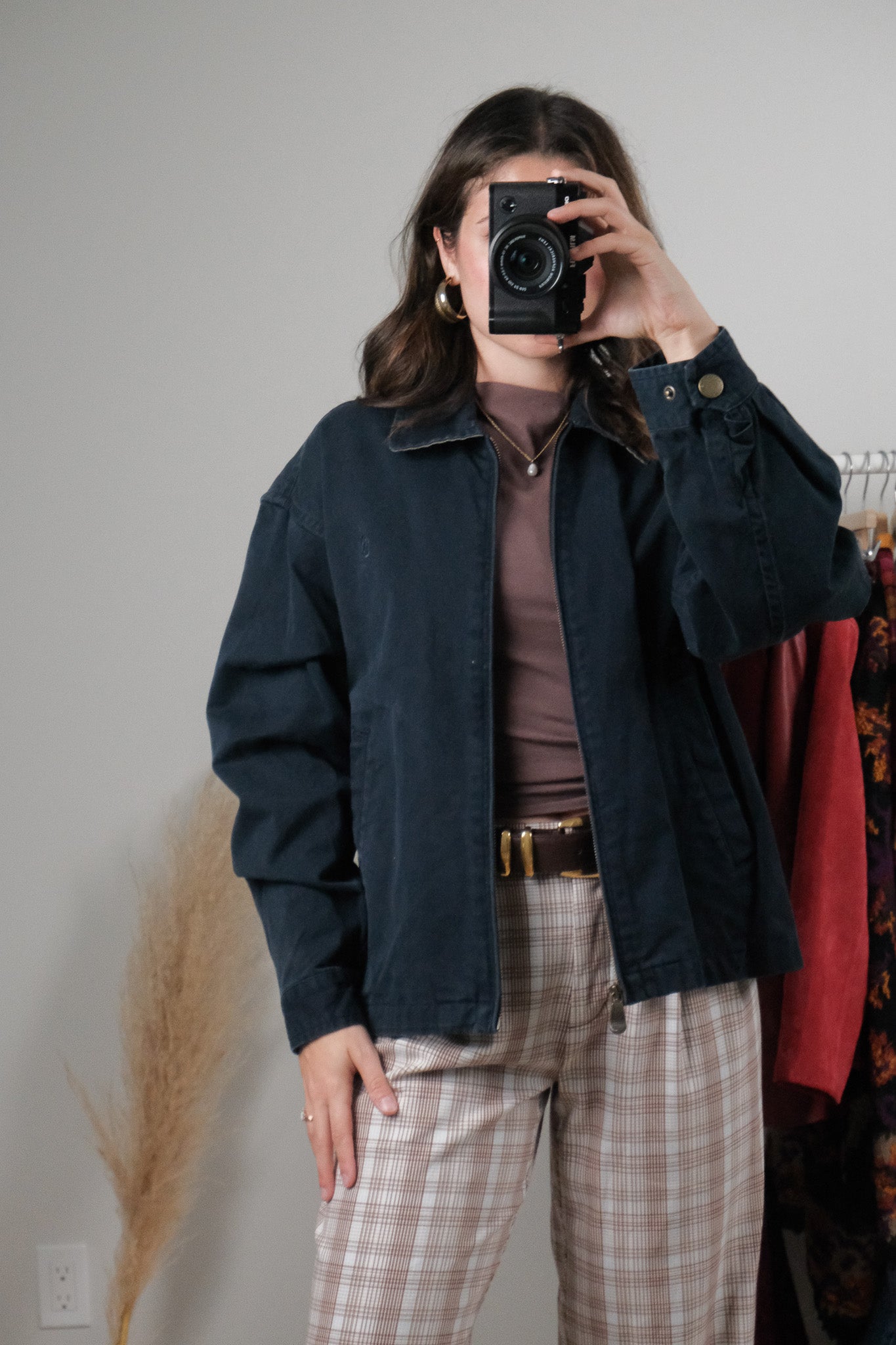 Vintage x Cotton Collared Jacket (M)