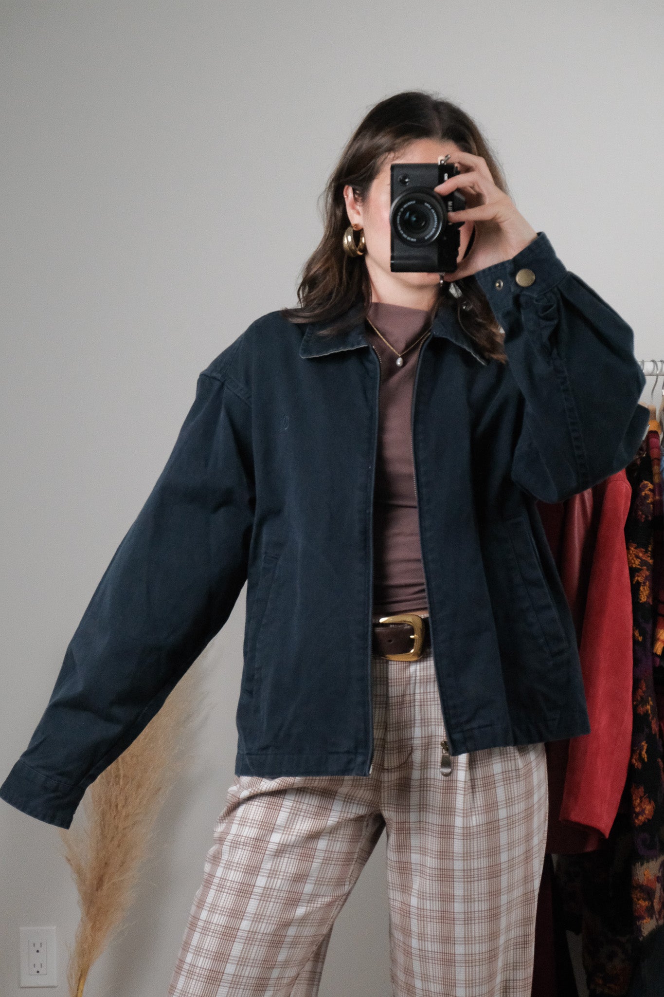 Vintage x Cotton Collared Jacket (M)