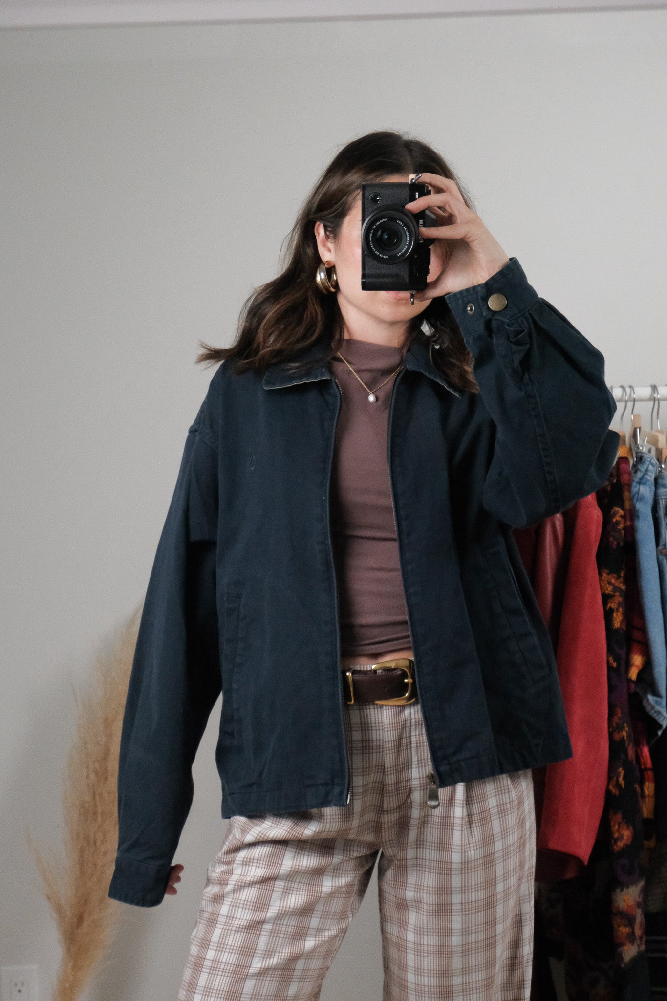 Vintage x Cotton Collared Jacket (M)
