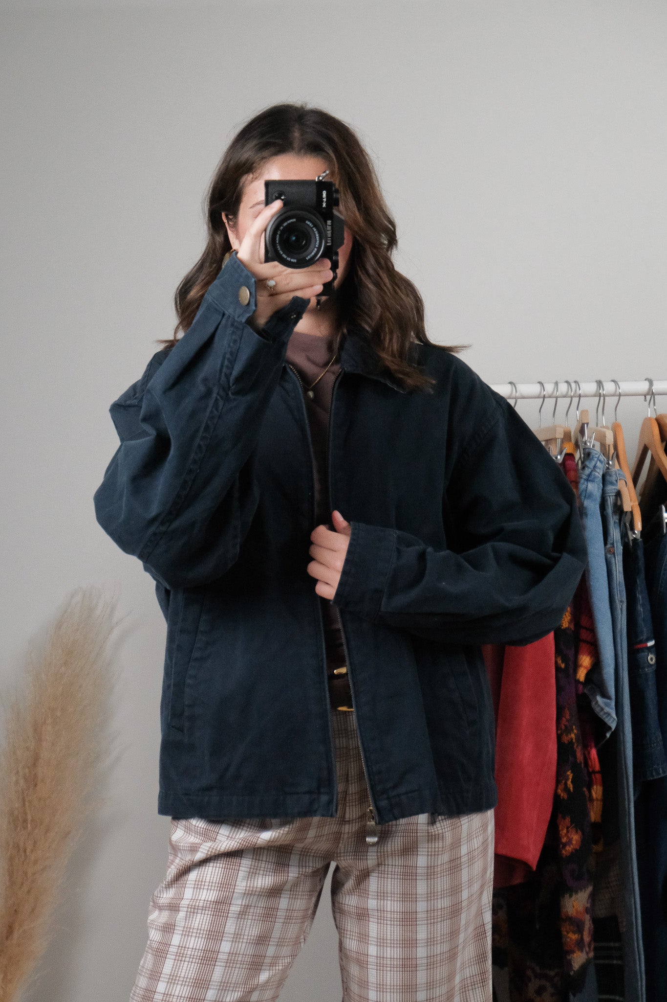 Vintage x Cotton Collared Jacket (M)