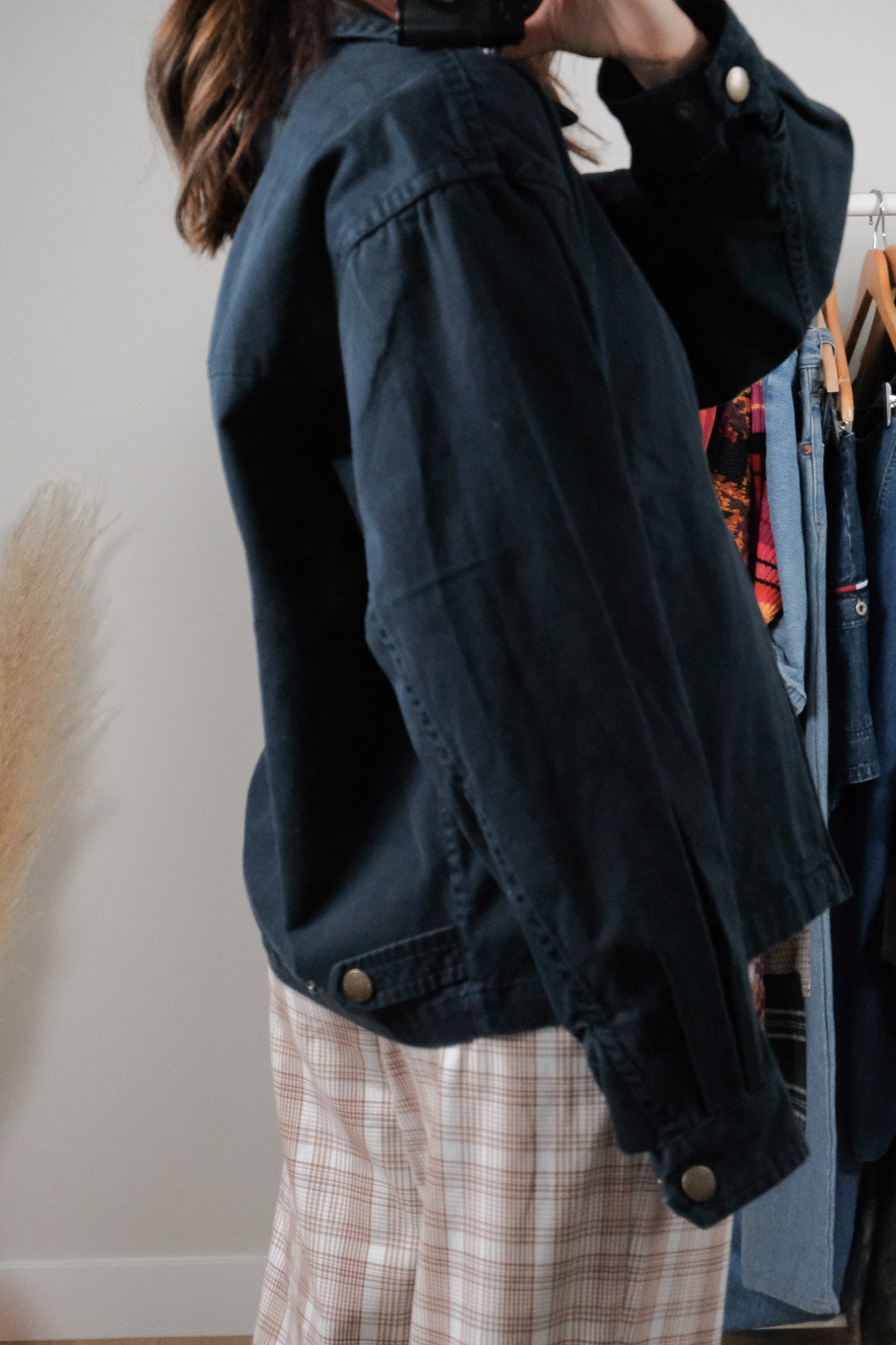 Vintage x Cotton Collared Jacket (M)