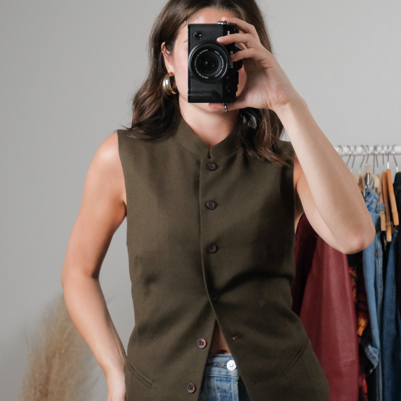 Made in Canada x Vintage x Wool Vest (M)