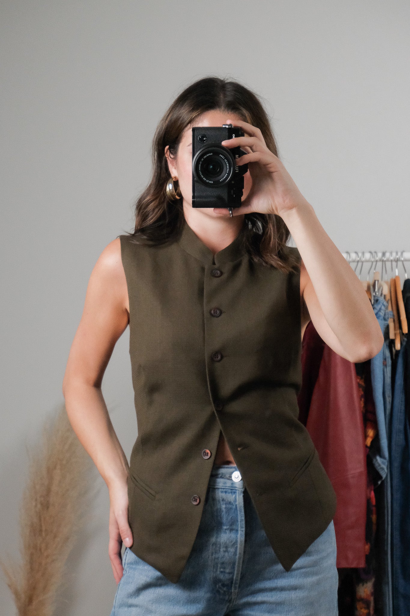 Made in Canada x Vintage x Wool Vest (M)