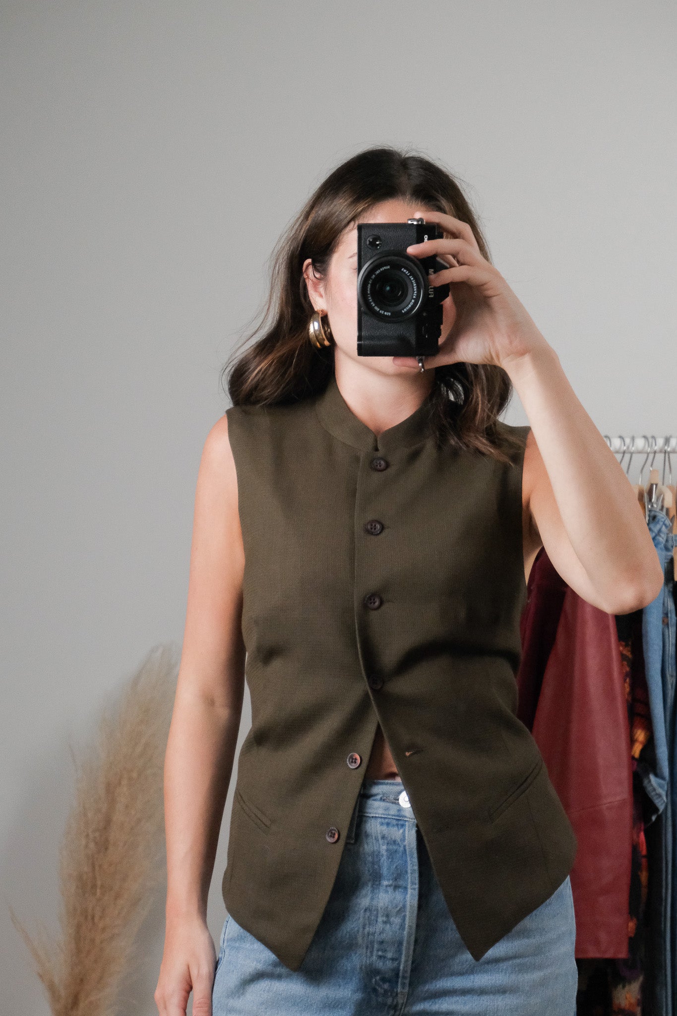 Made in Canada x Vintage x Wool Vest (M)