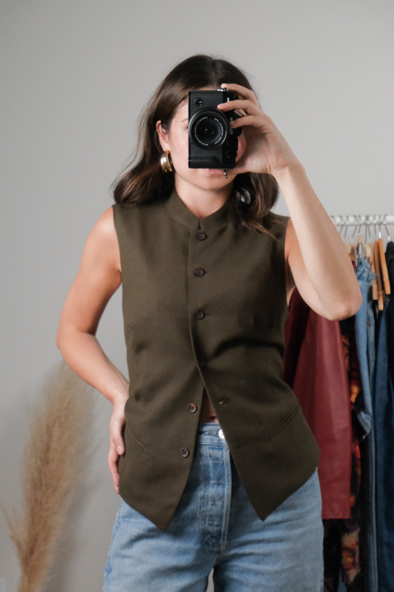 Made in Canada x Vintage x Wool Vest (M)