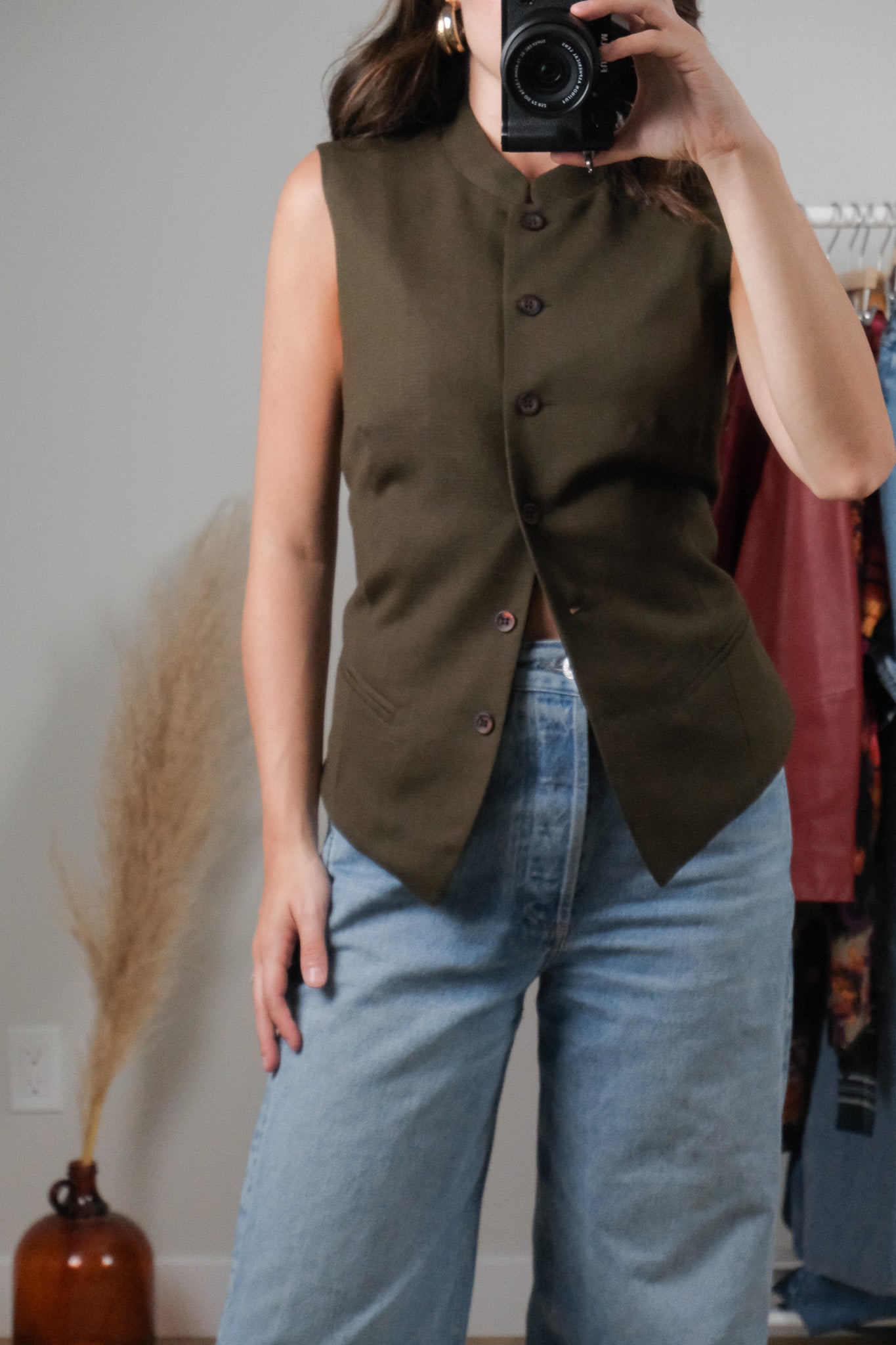Made in Canada x Vintage x Wool Vest (M)