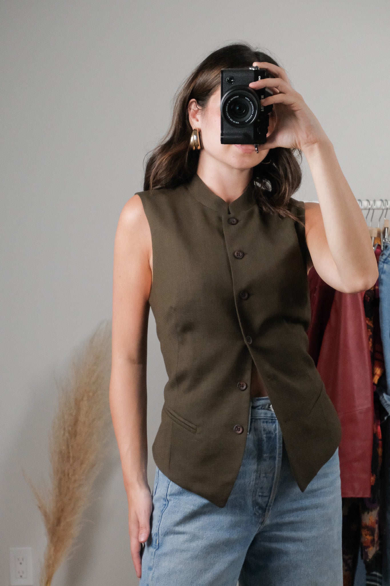 Made in Canada x Vintage x Wool Vest (M)