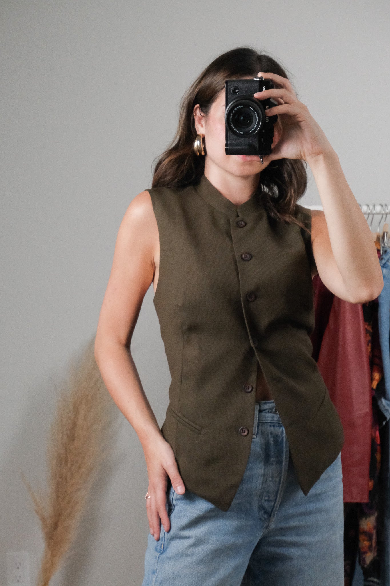 Made in Canada x Vintage x Wool Vest (M)