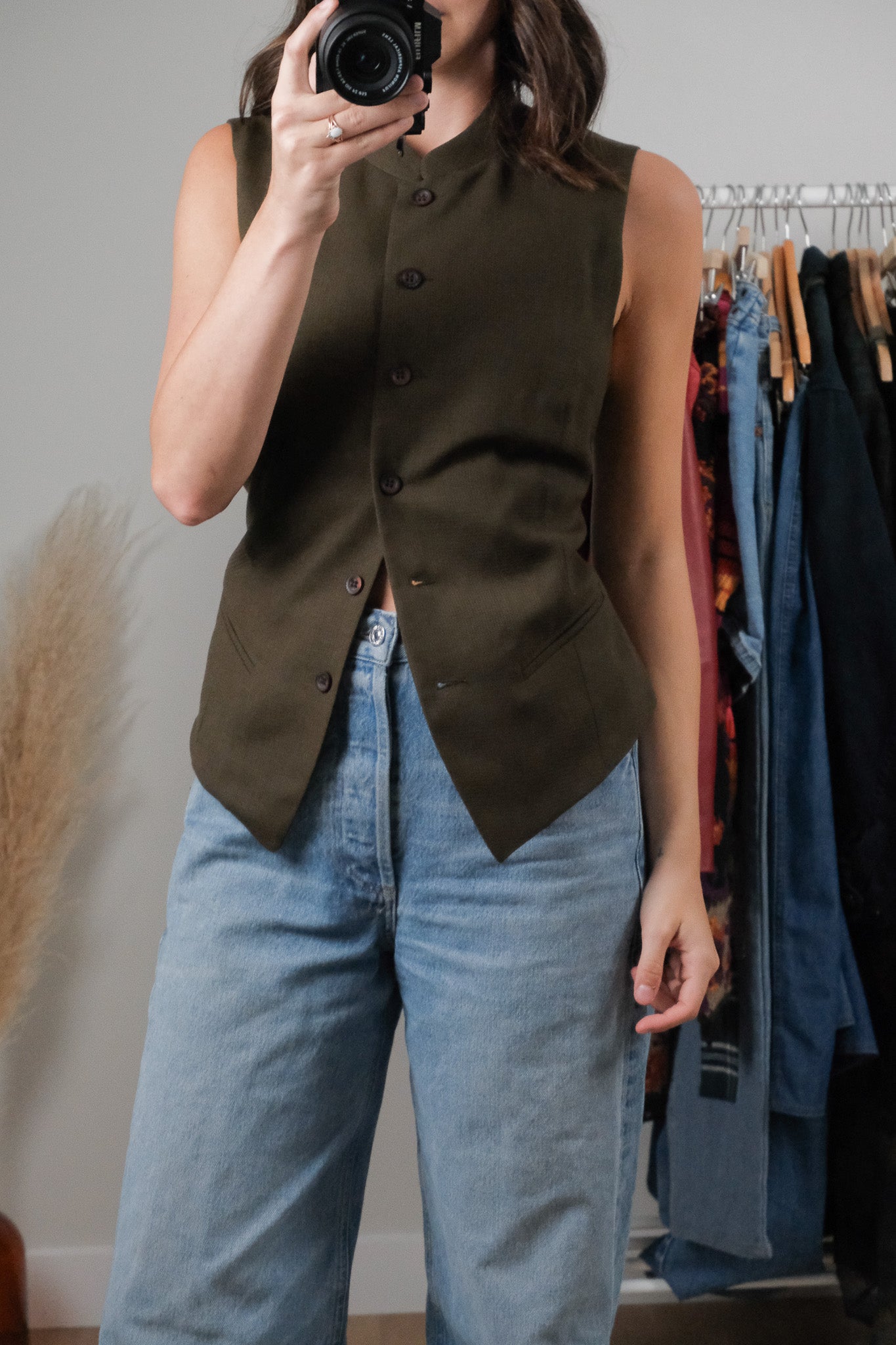 Made in Canada x Vintage x Wool Vest (M)