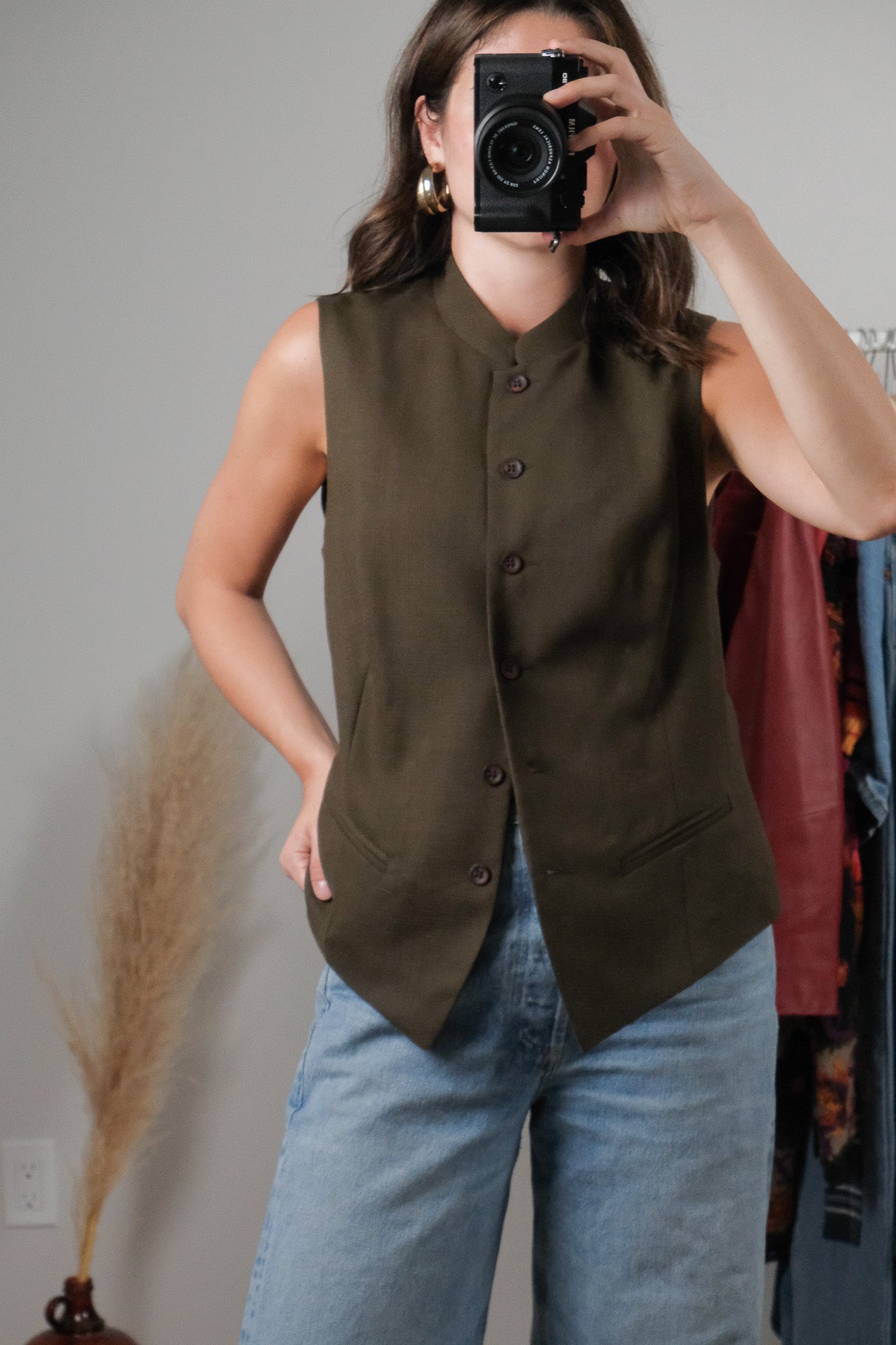 Made in Canada x Vintage x Wool Vest (M)