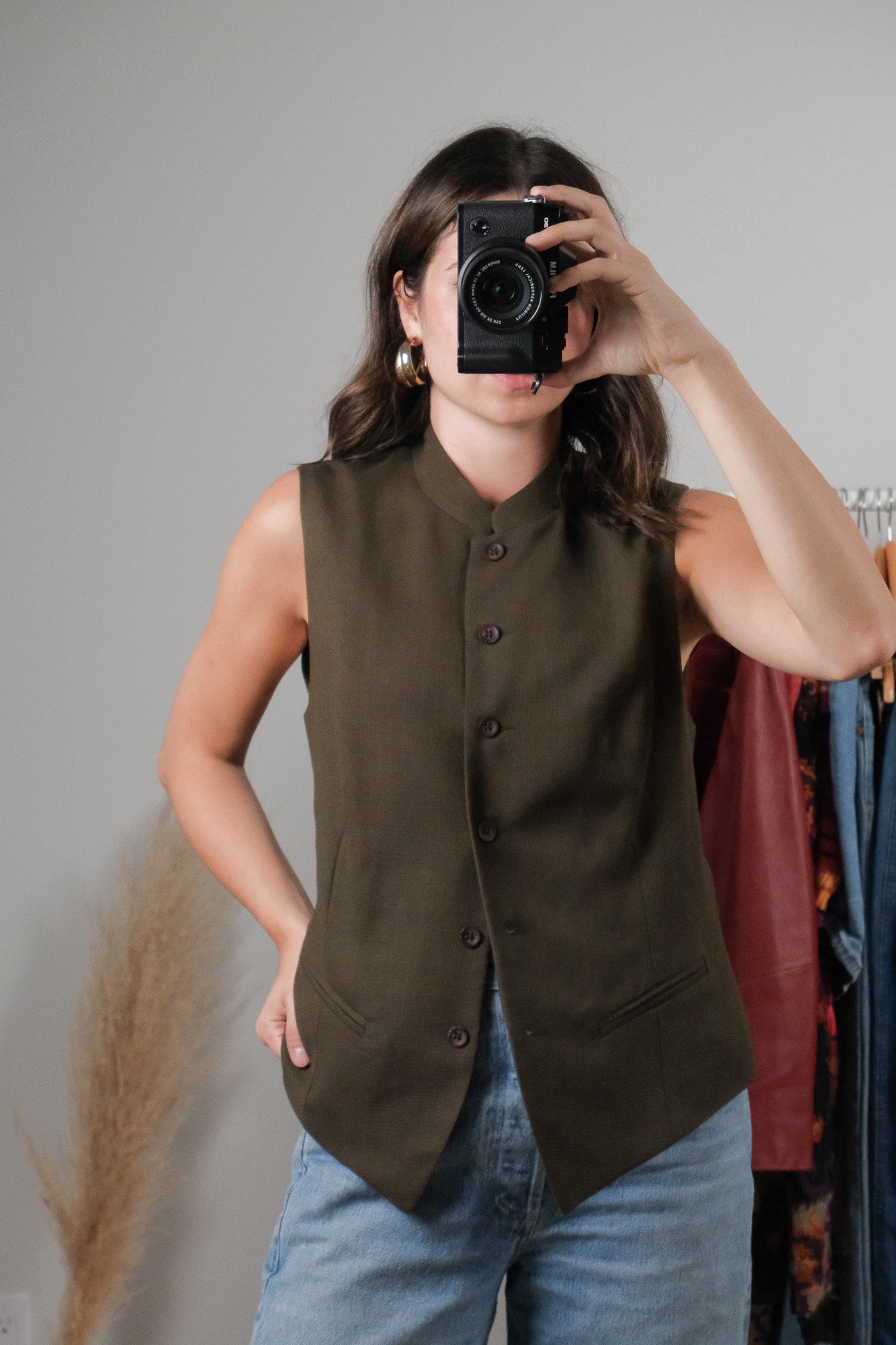 Made in Canada x Vintage x Wool Vest (M)