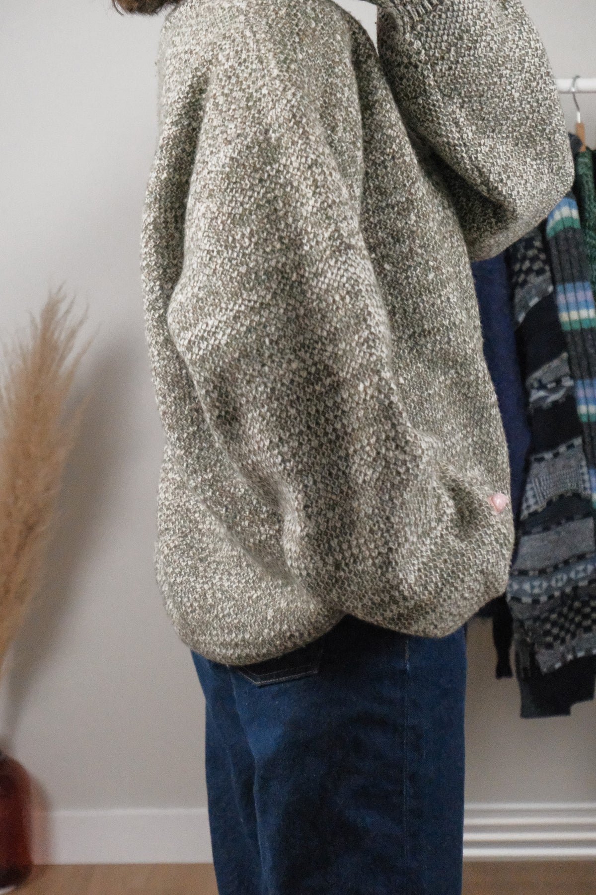 Vintage x Wool Chunky Speckled Knit (L/XL)